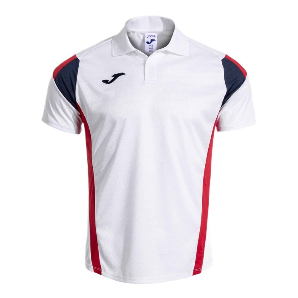Joma Poloshirt Corta Montreal weiss/rot Herren
