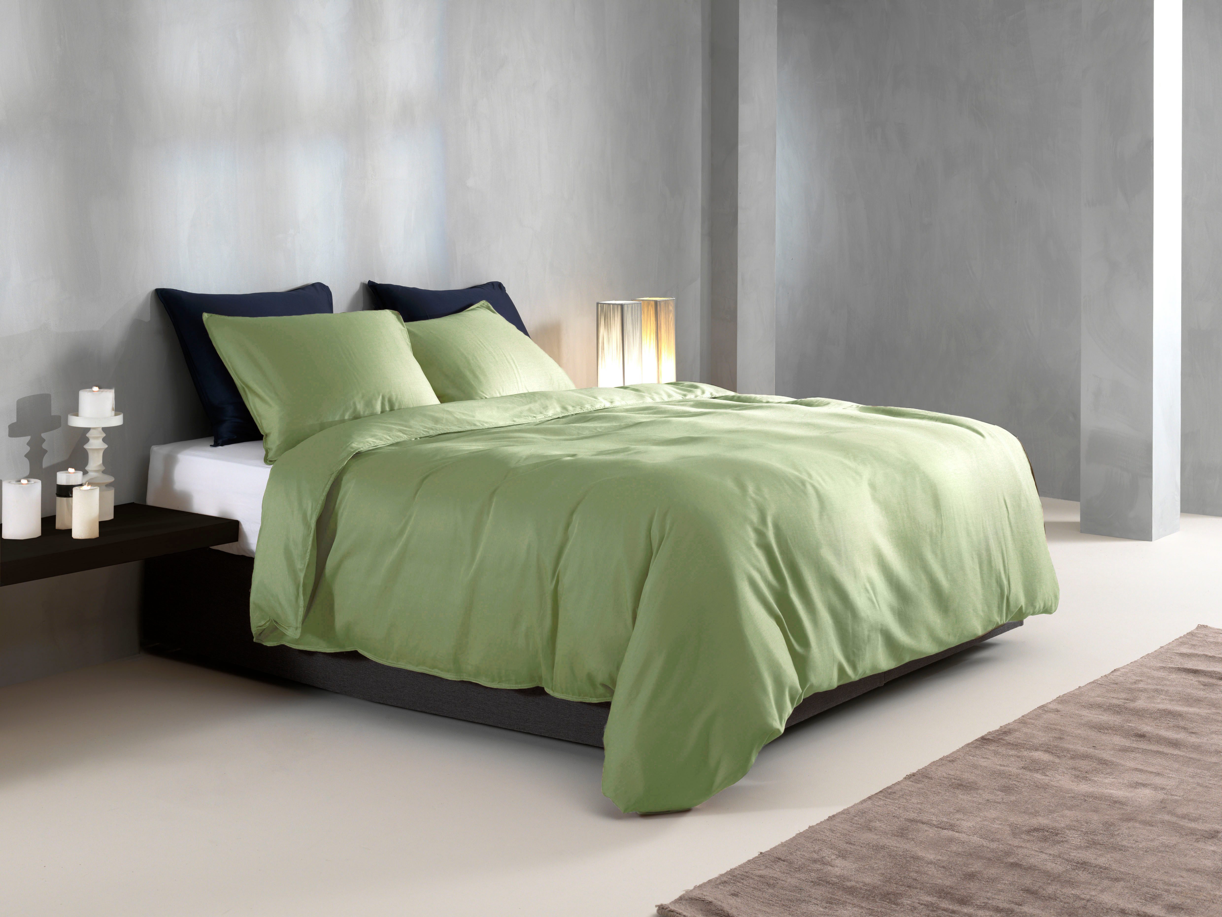 ZO HOME Bettwäsche Zohome Baumwolle Mako-Satin Bettwäsche Satinado, Mako-Satin, 2 teilig, Bettwäsche aus 100% Baumwolle, hochwertige Mako-Satin, ab 135x200 cm.