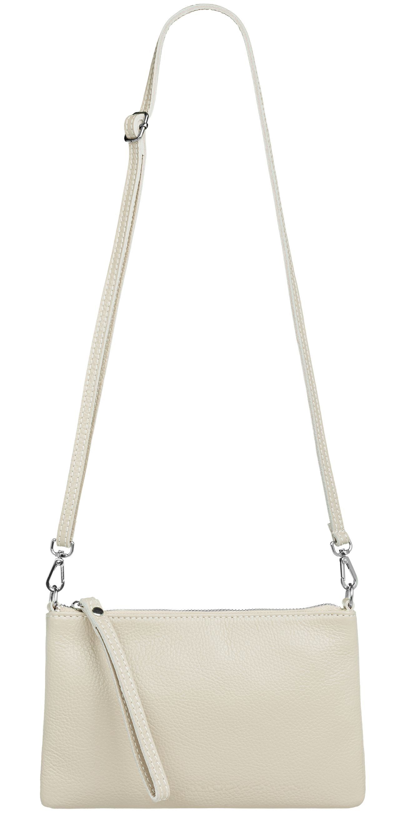Caspar Clutch Abendtasche Kompakte Damen Leder Tasche - CLASSIC LINE - Mode günstig online kaufen