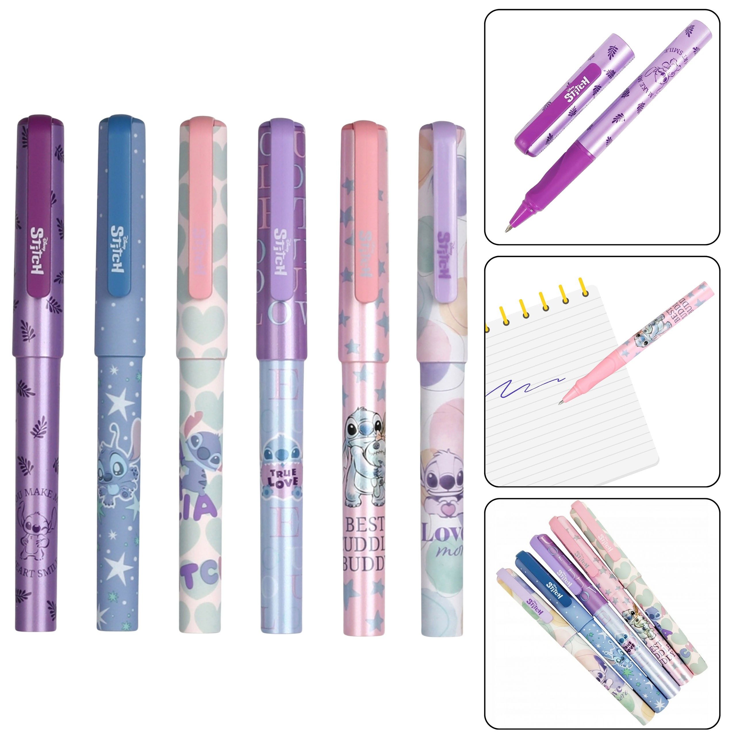 Sarcia.eu Gelschreiber DISNEY Stitch Gelschreiber mit Zufallsmuster, blaue Tinte