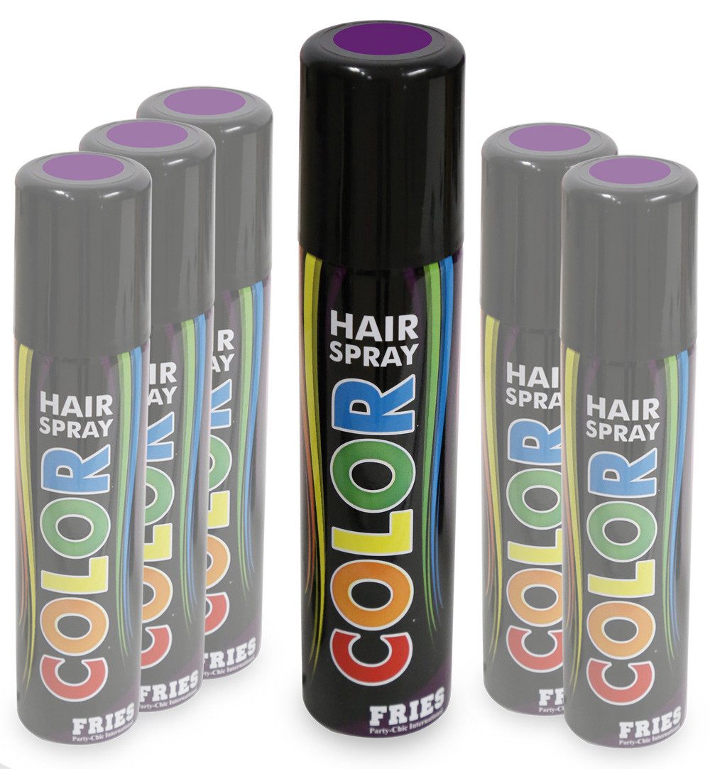 Fries Haarfarbe Haarspray Color Hair Spray Farbspray Haare Haar Sprühdose Farben 100ml, 1-tlg.