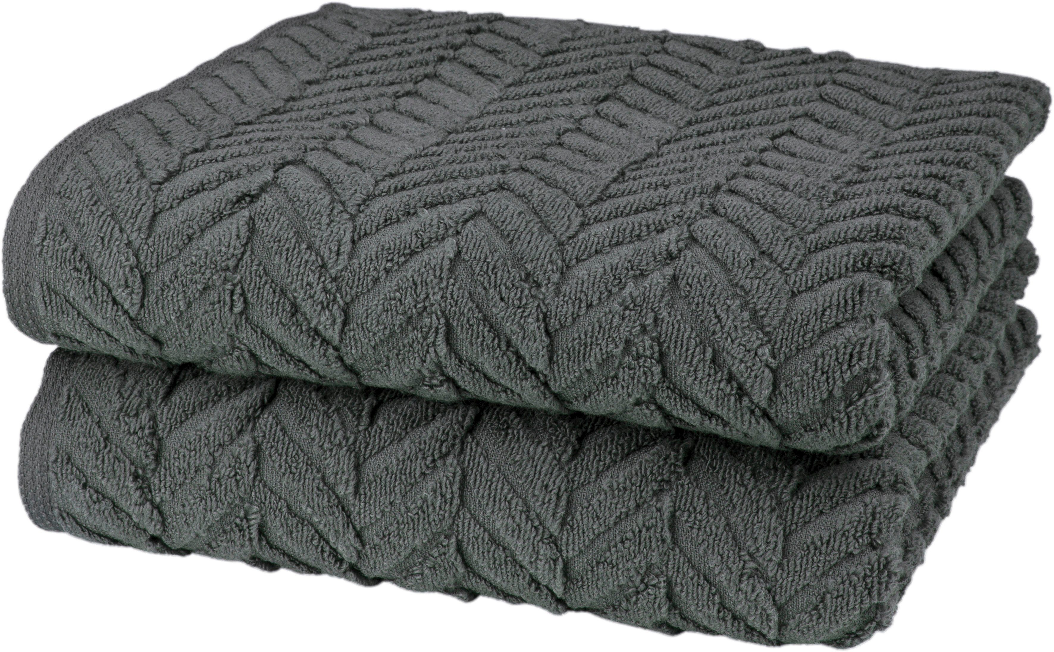 ROSS Handtücher Sensual 9001, Frottier (2-St), 100% Baumwolle