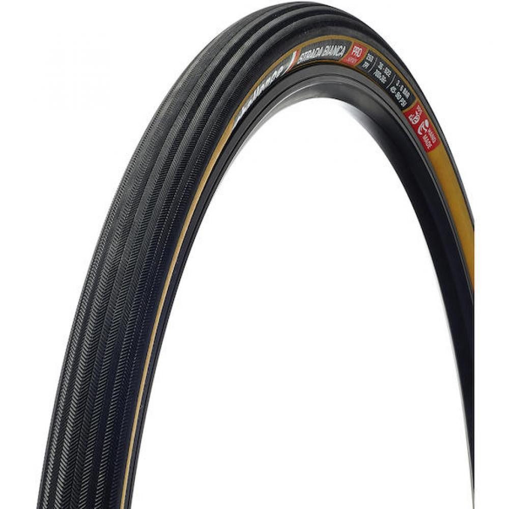 Challenge Fahrradreifen Challenge Gravel-Reifen Strada Bianca Pro Handmade 40-622 Schwarz/brau
