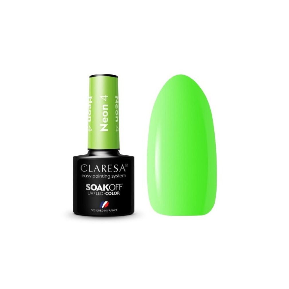 Claresa Nagellack CLARESA Soak Off UV/LED Neon-Hybrid-Lack 4