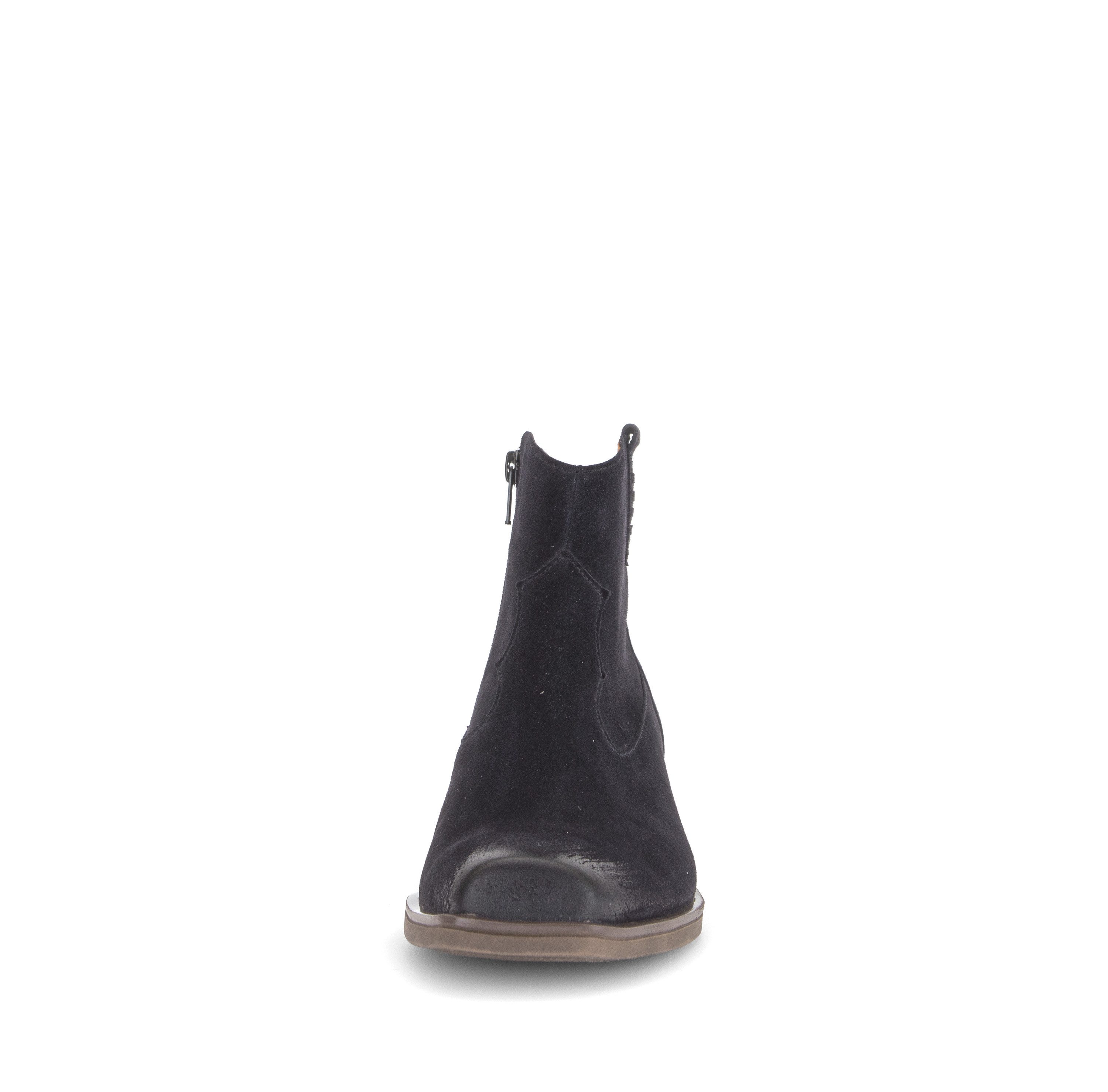 Gabor Westernstiefelette Blockabsatz, Cowboyboots in Karreeform, Weite G (weit)