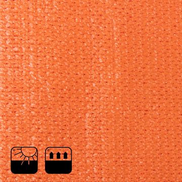 Karat Balkonsichtschutz Balkonsichtschutz, Einfarbig, Orange, 90 x 500 cm