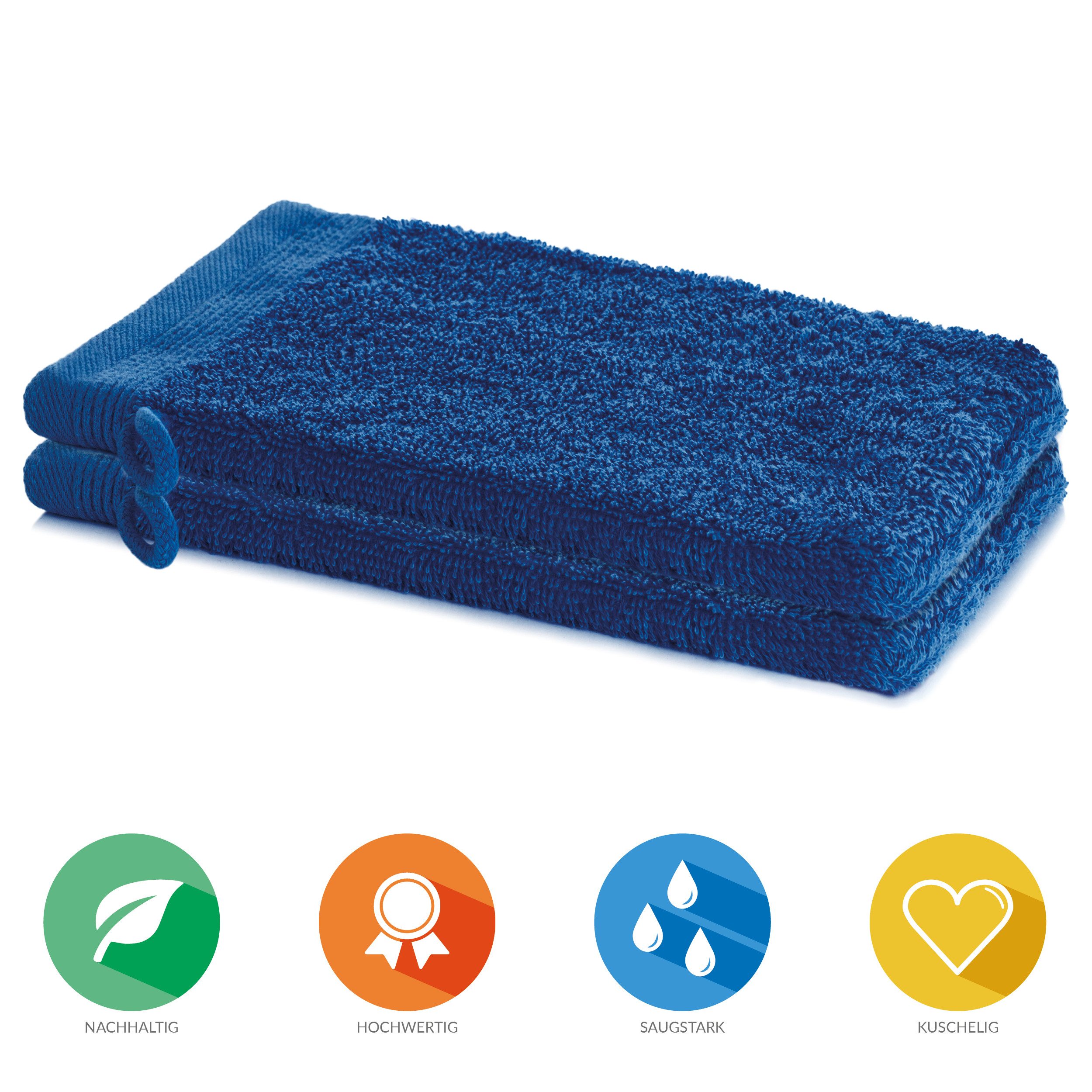 Lavea Waschhandschuh Bali Waschlappen 16x22 cm, Waschhandschuhe, kleine Han günstig online kaufen