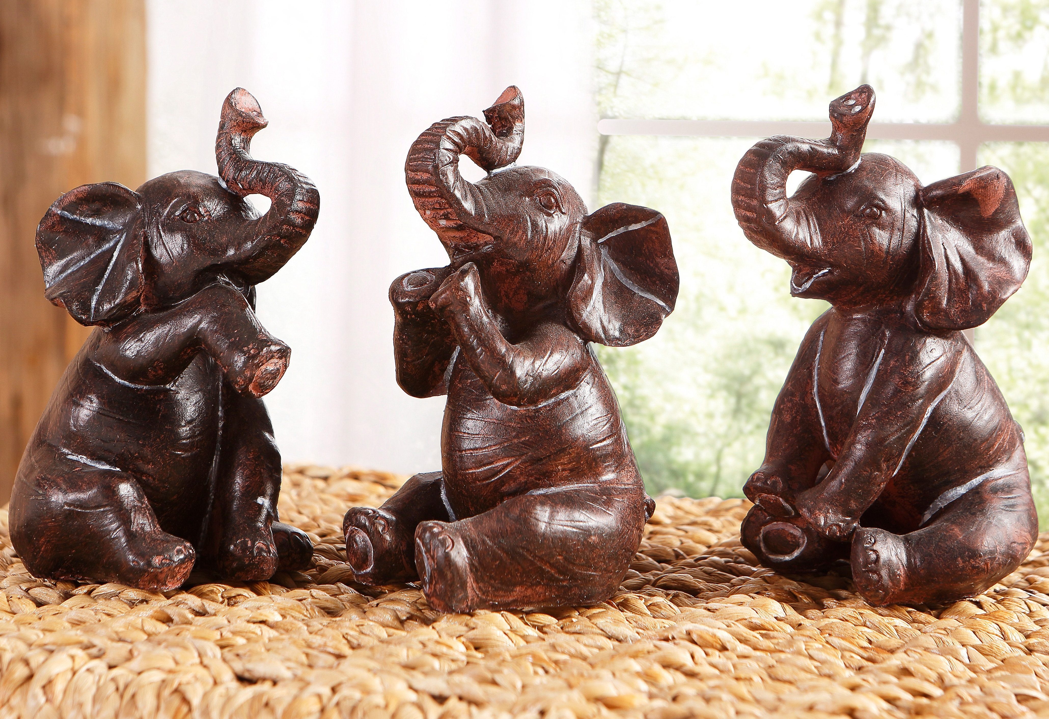 pajoma® Tierfigur Elefanten (Set, 3 St) | Tierfiguren