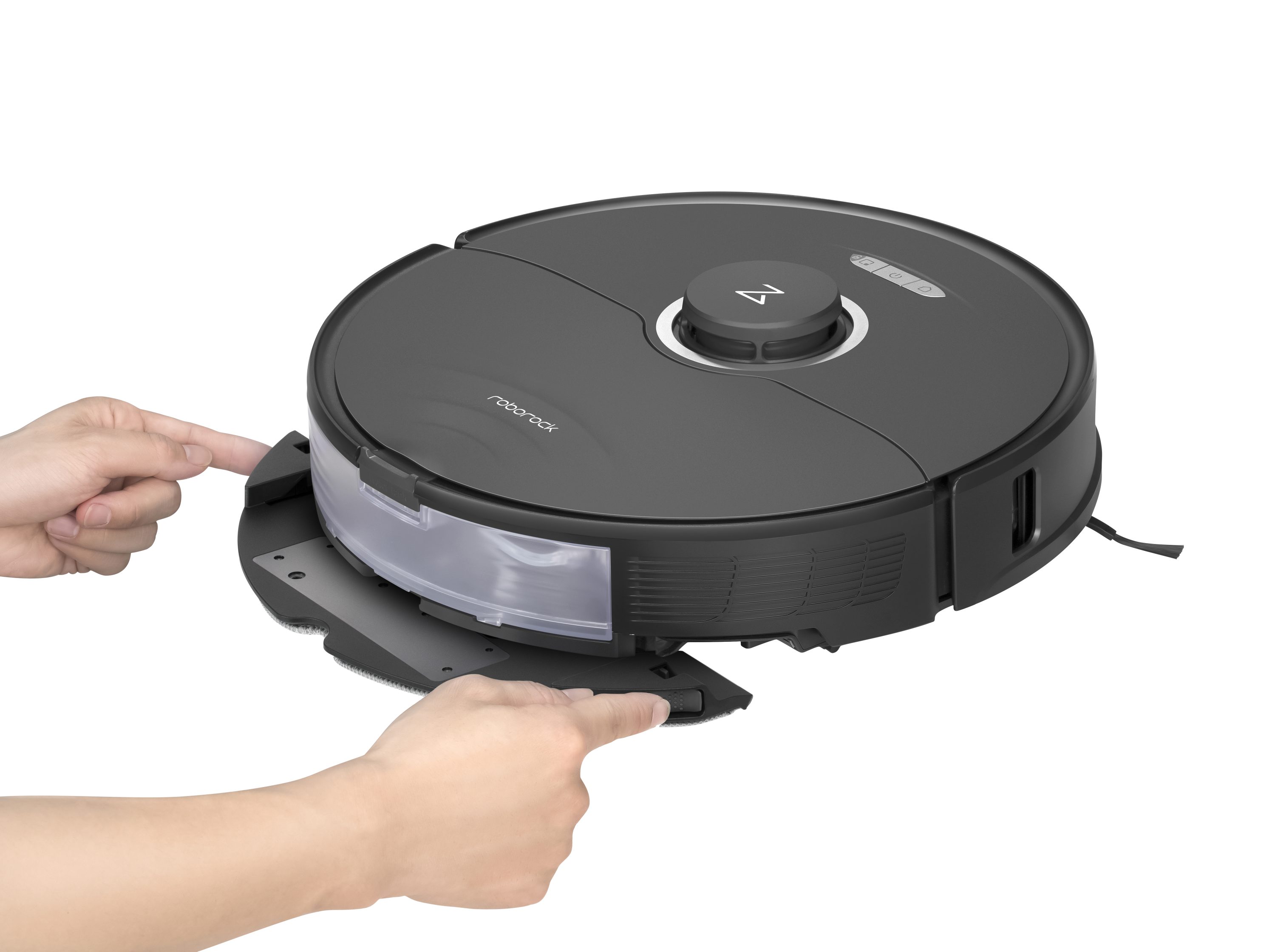 Roborock Nass-Trocken-Saugroboter Roborock S8 Saugroboter, Beutellos mit waschbarem Filter, Anpassbare App Steuerung