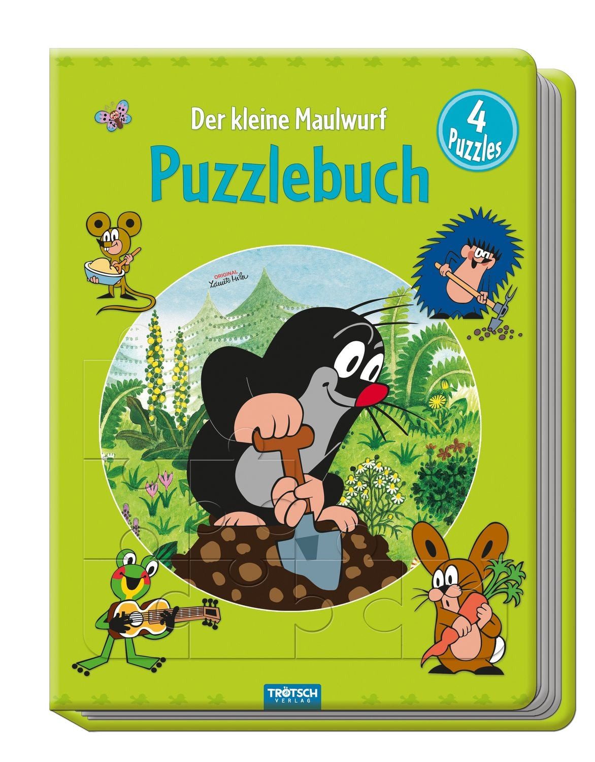 Trötsch Der kleine Maulwurf Puzzlebuch / Zdenek Miler