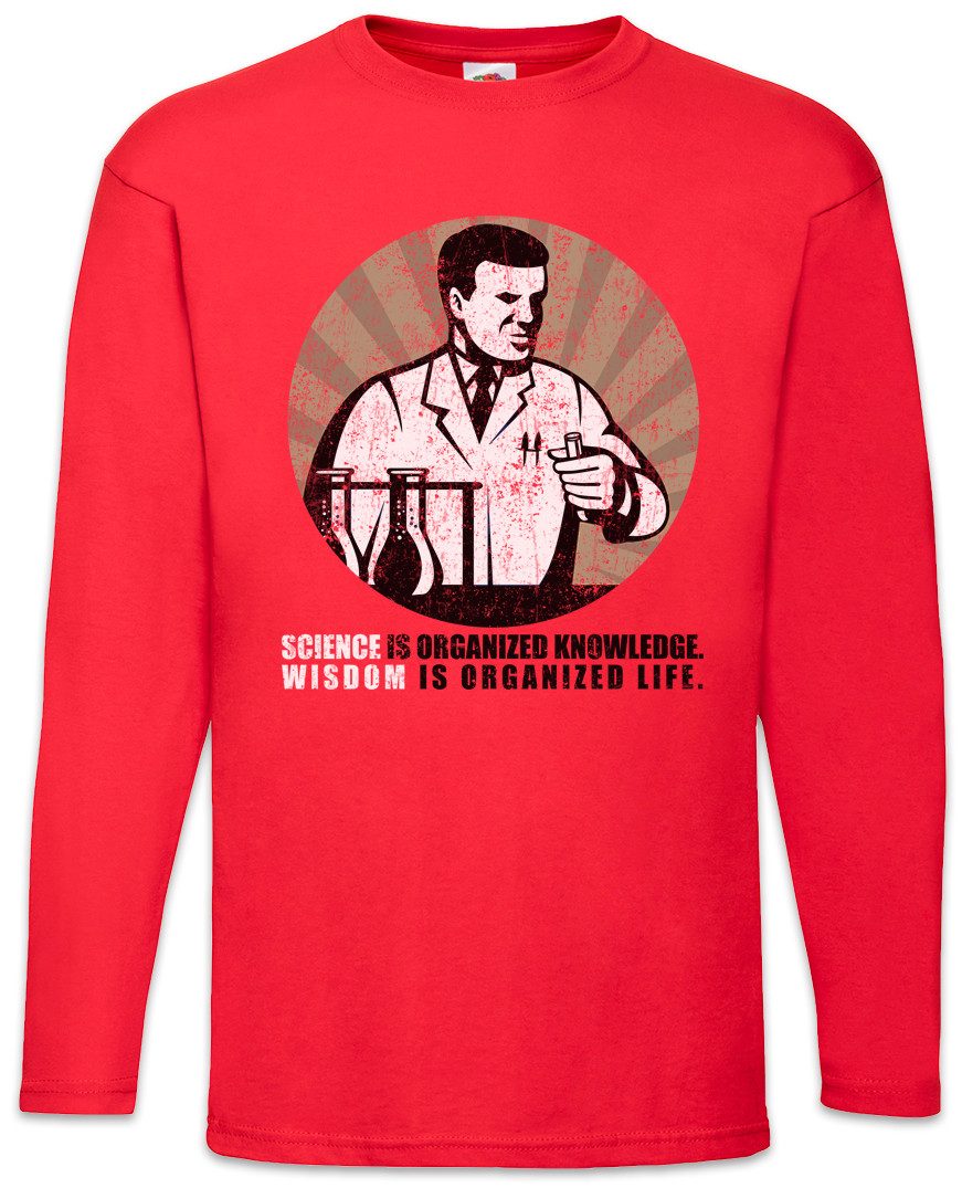 Langarmshirt Science Is Organized Knowledge Langarm T-Shirt Wissenschaft