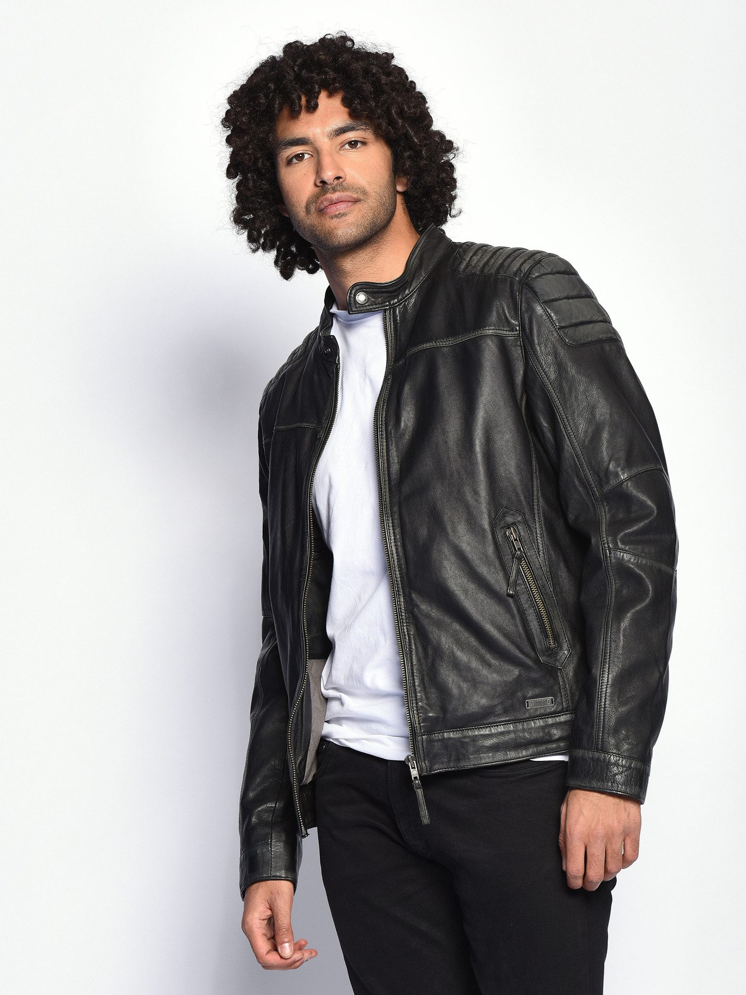 MUSTANG Lederjacke Whyte günstig online kaufen