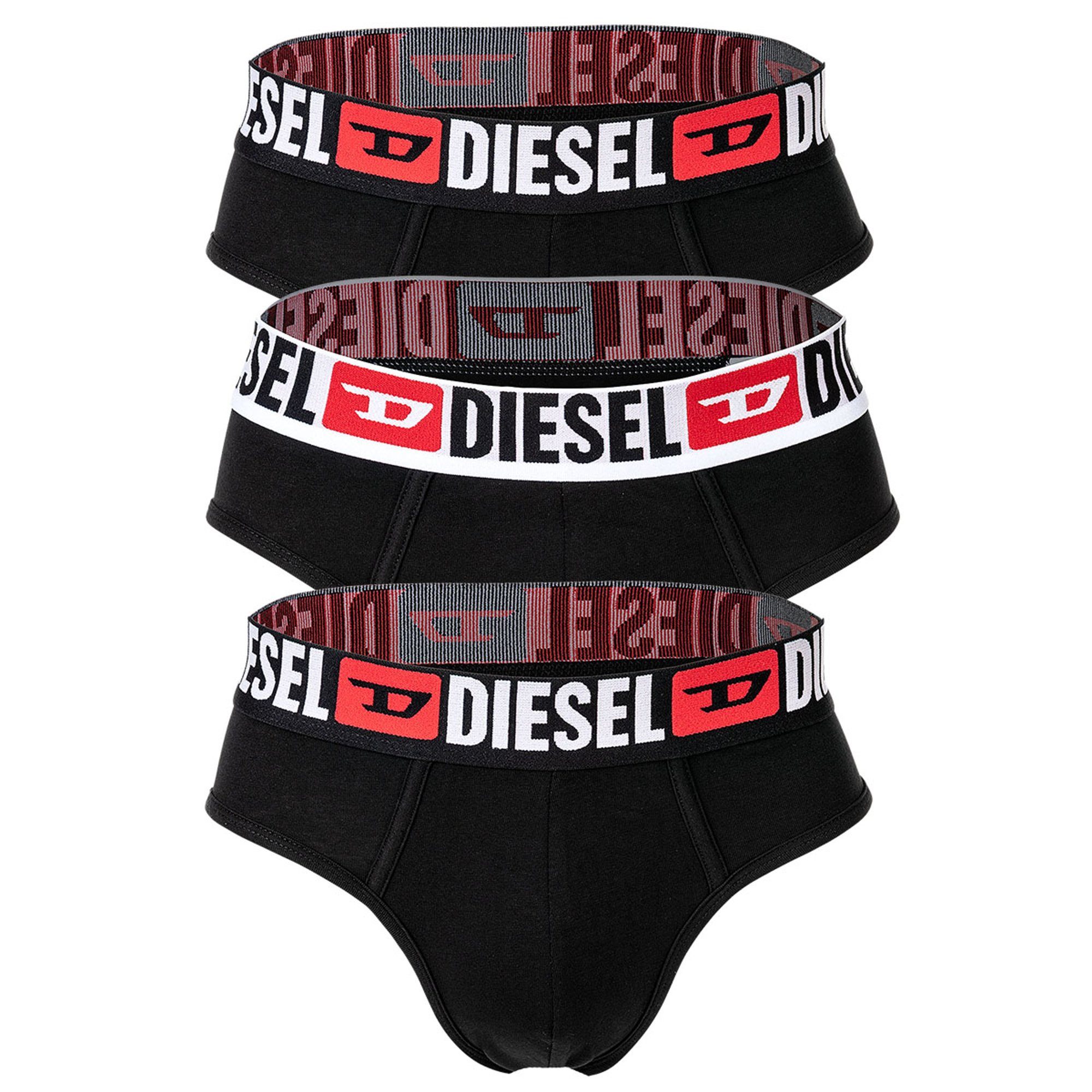 Diesel Slip Herren Slip 3er Pack Baumwolle UMBR-ANDRETHREEPACK (Packung, 3er Pack)