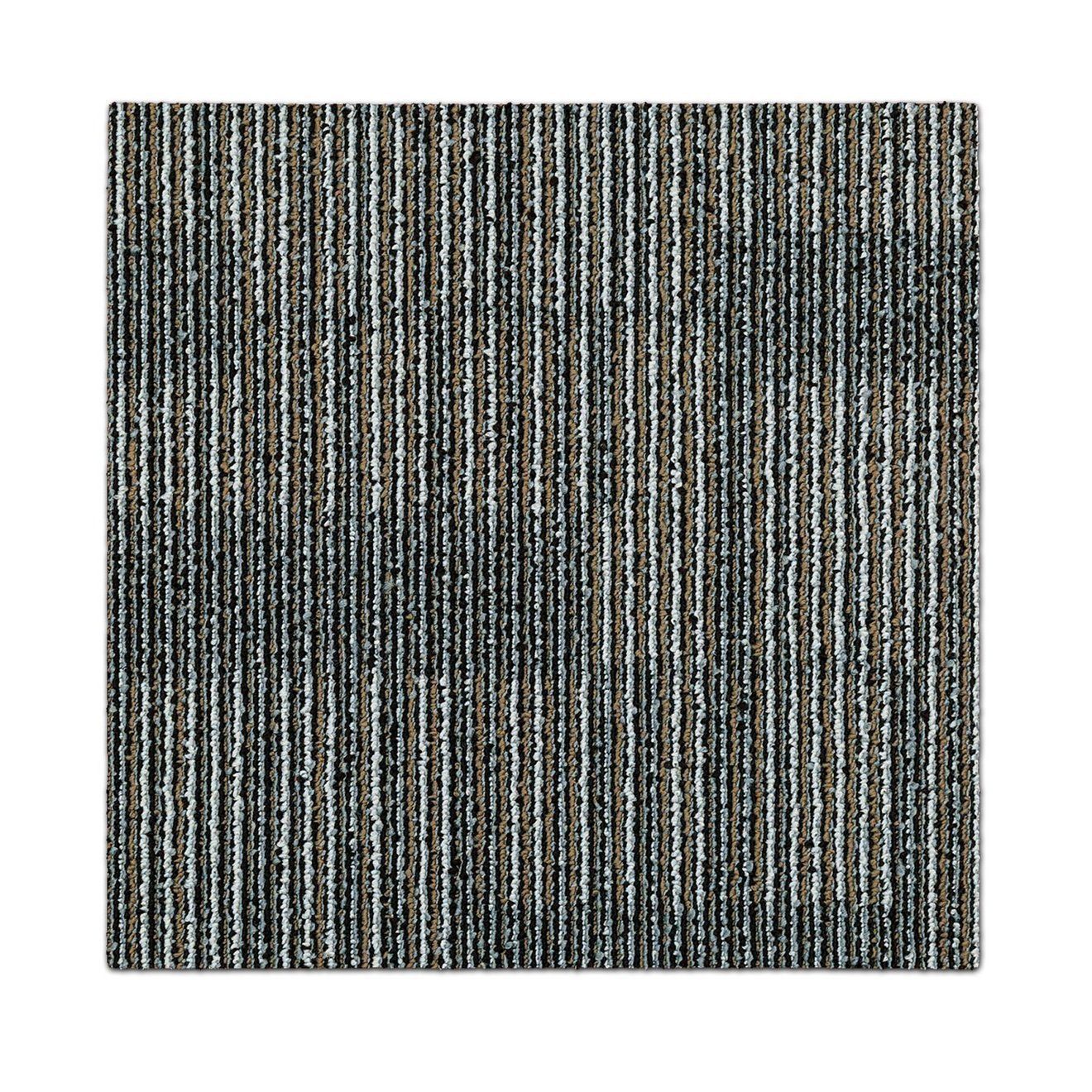 Karat Teppichfliese Zadar, Fliese, Bodenschutz, verschiedene Farben, 50x50 cm, Quadratisch, Höhe: 6 mm, Selbstliegend