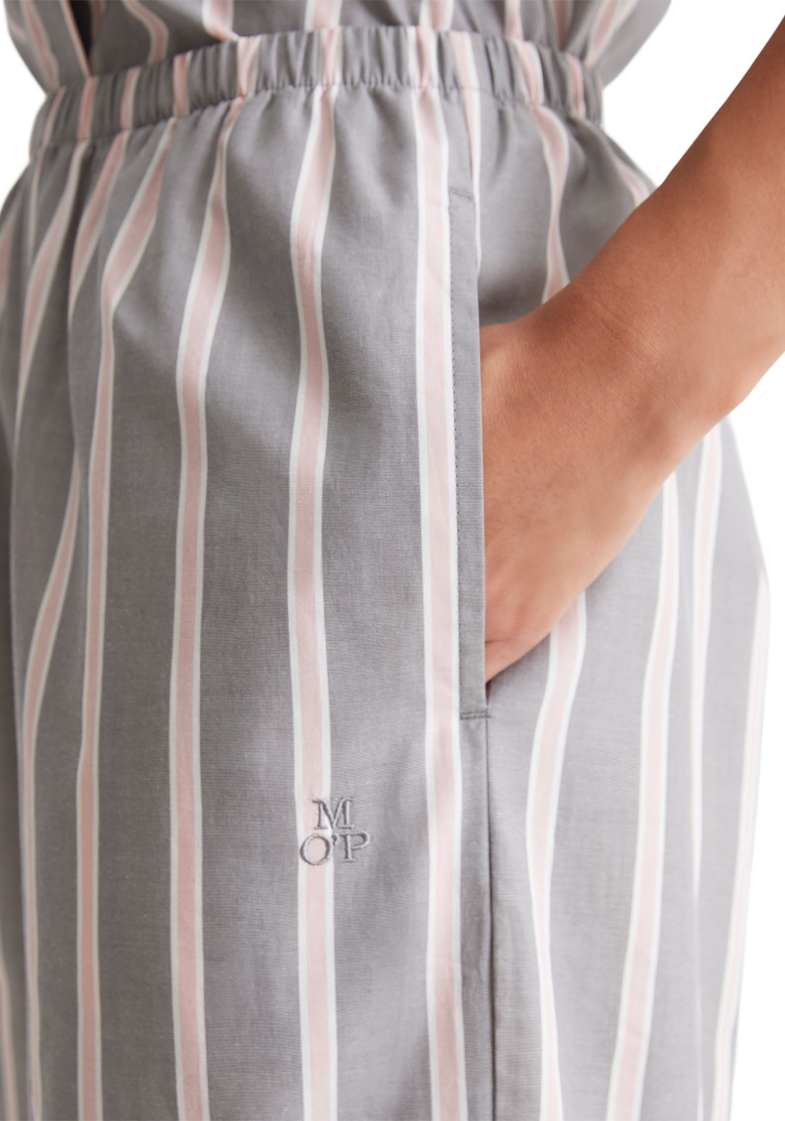 Marc O'Polo Loungehose Mix & Match Woven mit weitem, locker fallendem Bein günstig online kaufen