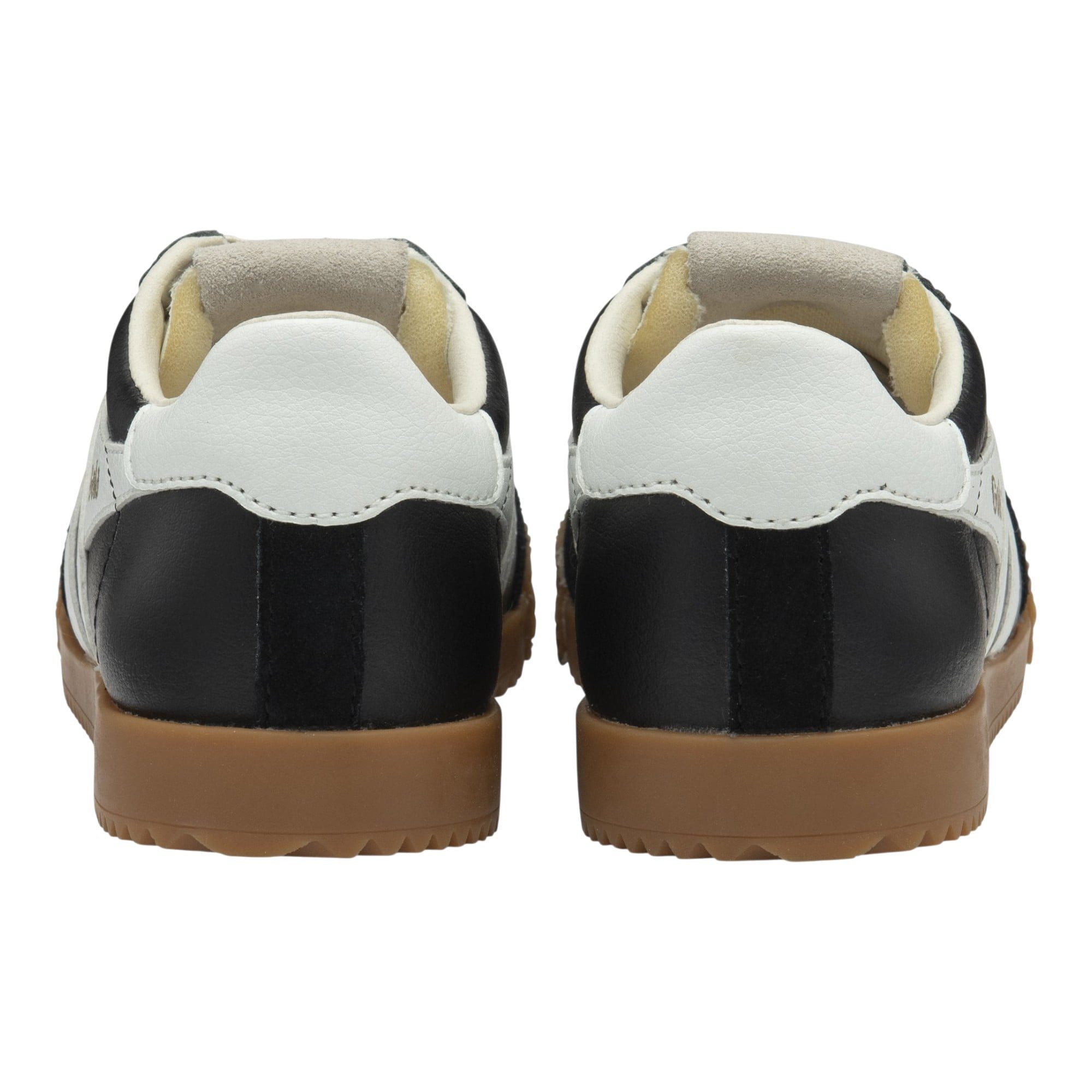 Gola Elan 2026 (Wildleder, Schnürverschluss) schwarz/weiss Kinder Sneaker