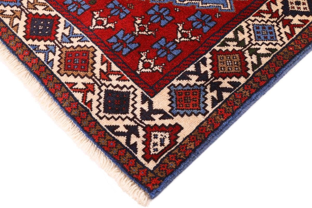 Orientteppich Yalameh 99x154 Höhe: Orientteppich rechteckig, Handgeknüpfter mm Nain / Trading, Perserteppich, 12