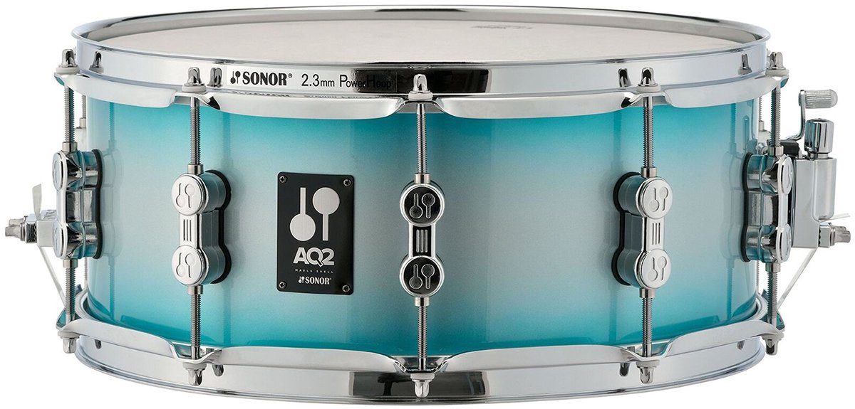 SONOR Snare Drum AQ2 Snare 14" x 6" (Aqua Silver Burst)