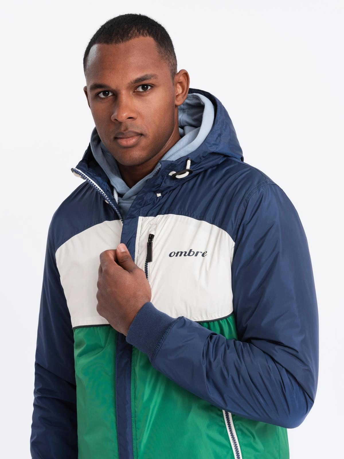 OMBRE Allwetterjacke Leichte farbige Herren-Sportjacke mit günstig online kaufen