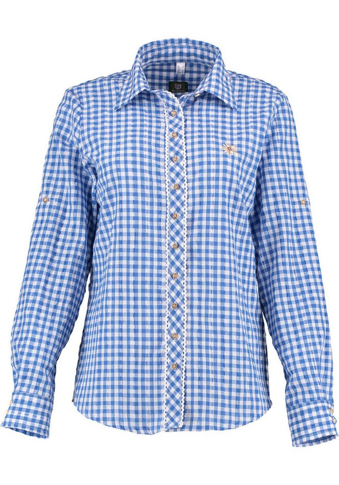 OS Trachten Trachtenbluse Seruvo Regular Fit