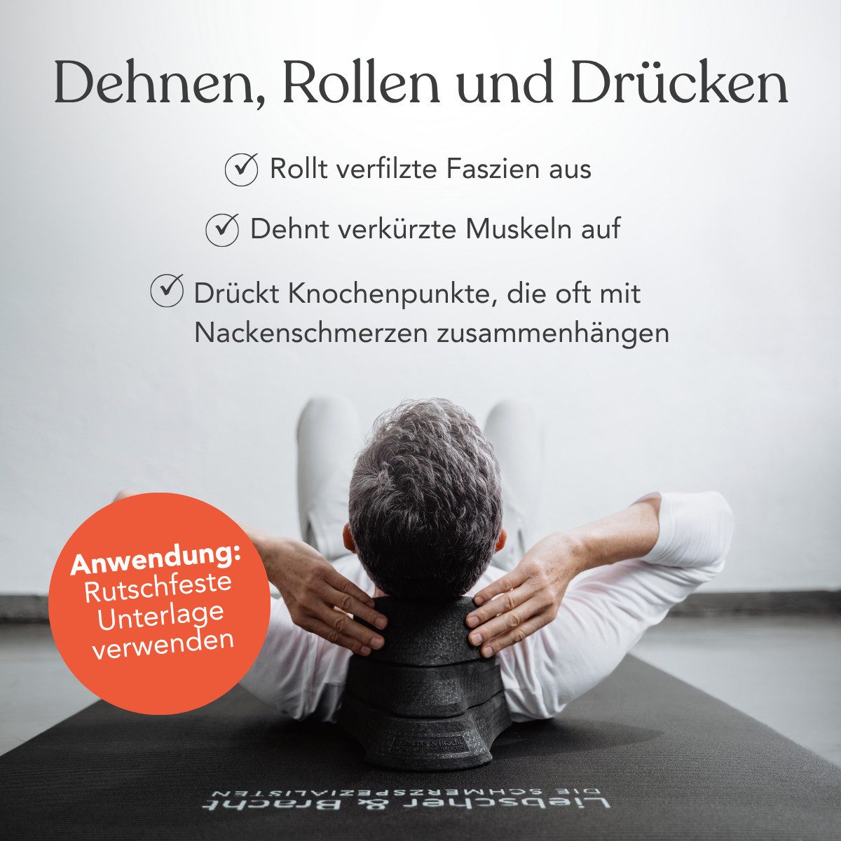 Liebscher & Bracht Nacken-Massagegerät Liebscher & Bracht Original Nackenretter, 3-tlg.