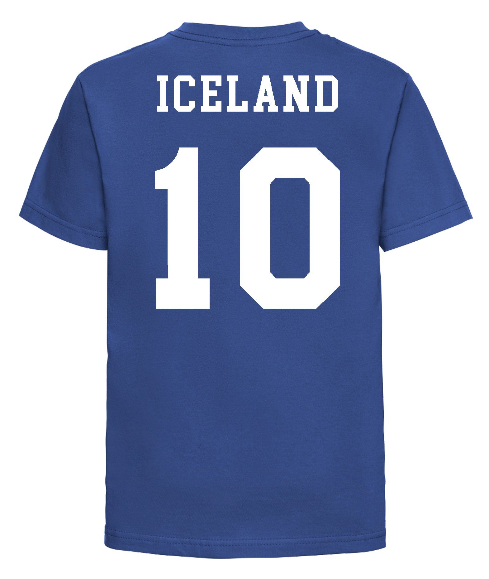Youth Designz T-Shirt Island Kinder T-Shirt im Fußball Trikot Look mit trendigem Motiv