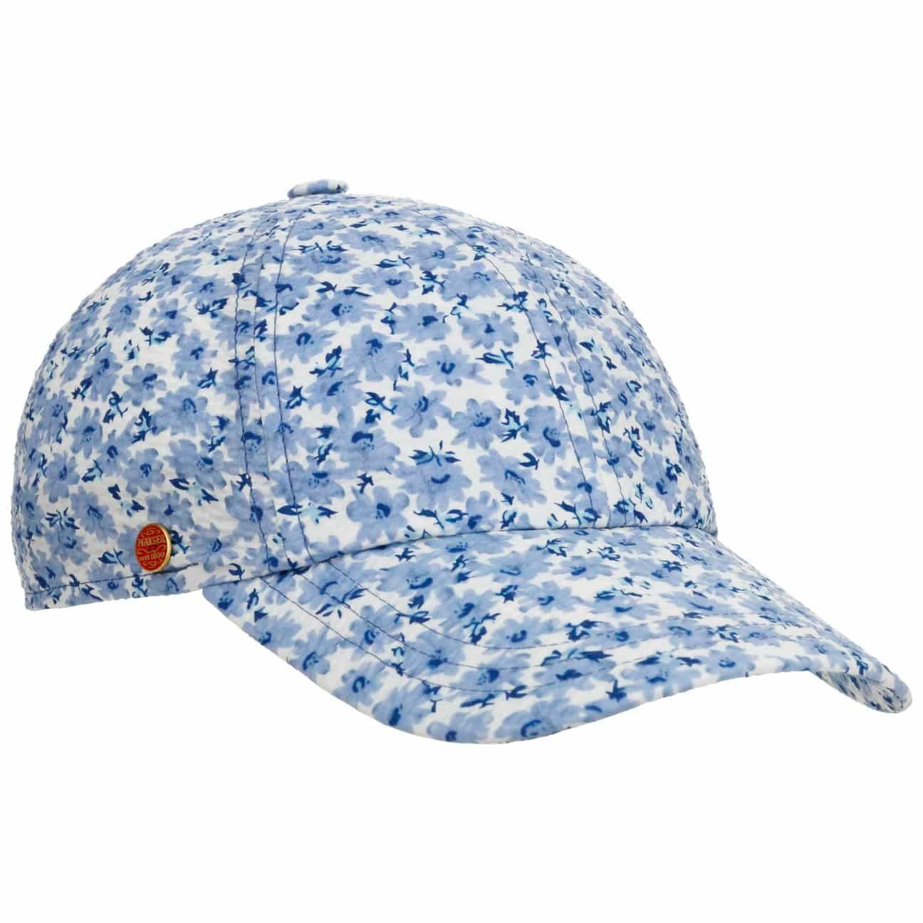 Mayser Baseball Cap (1-St) Basecap mit Schirm, Made in the EU blau