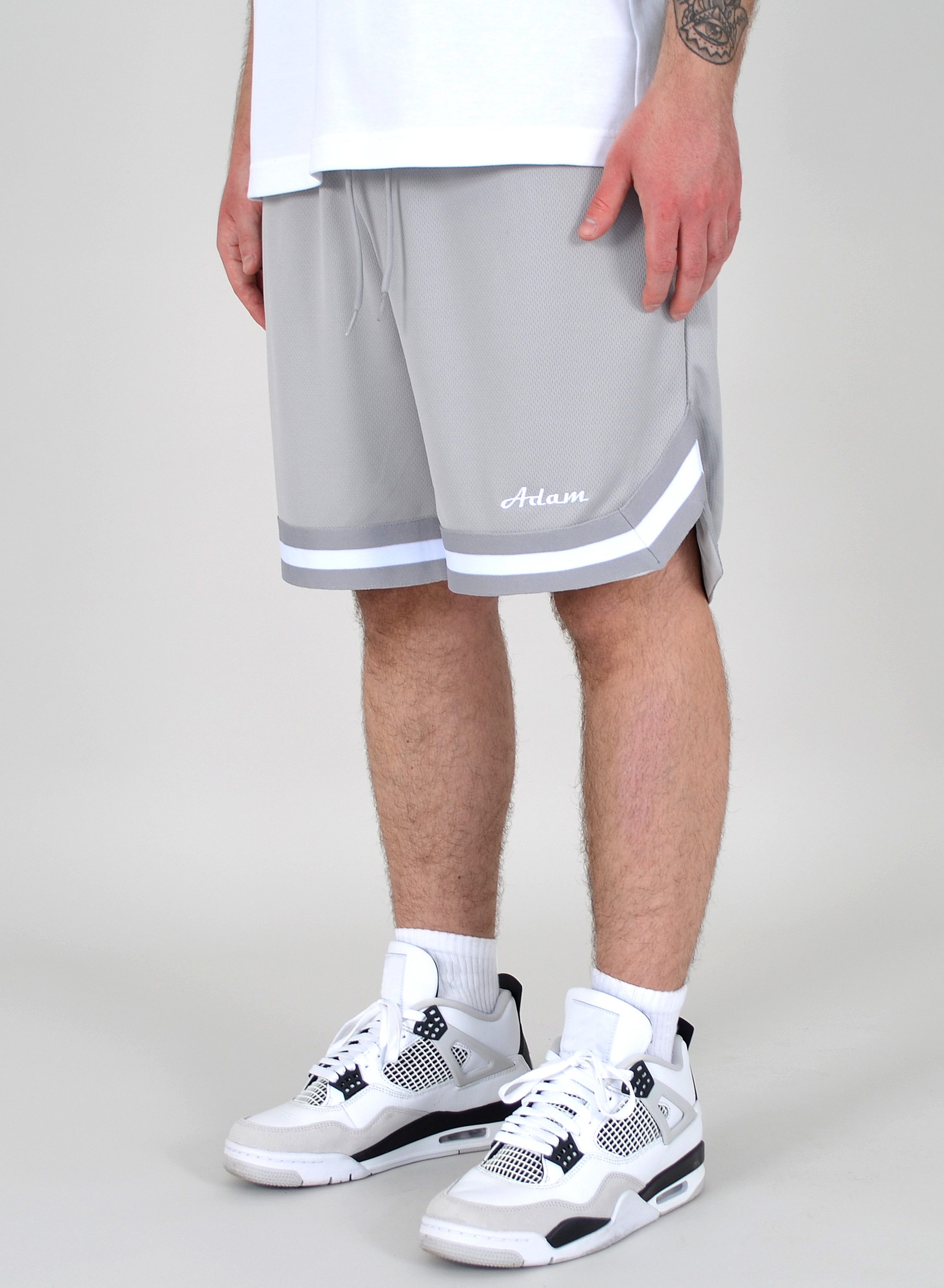 ADAM JEANS Shorts Herren Hose kurz Sweat Shorts Sport Shorts Basketball Shorts Stretch Herren Shorts Fitness Shorts kurze Hose Sommer Shorts Mesh Shorts