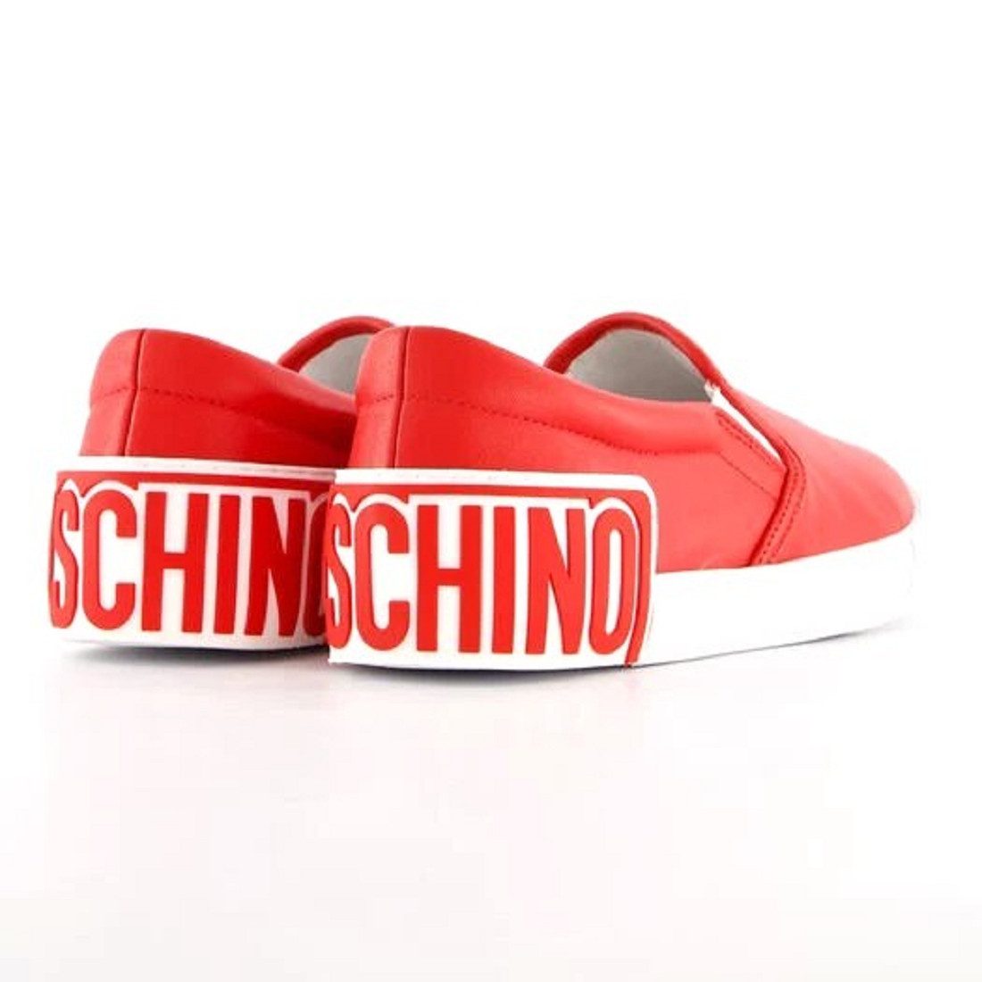 Moschino MOSCHINO SNEAKERD. VULCA25 VITELLO Damen Sneakers Slip-On Sneaker aus echtem Leder