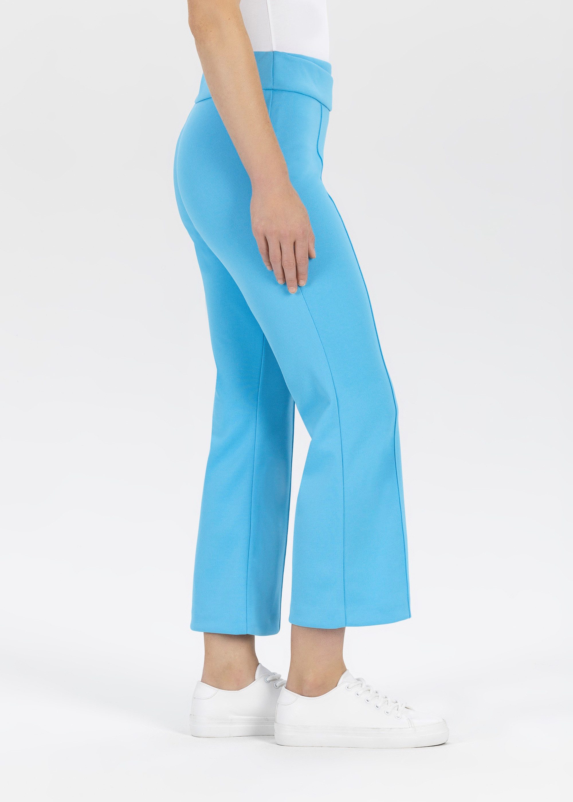 Stehmann Stoffhose Sommerhose mit Gürtelschnalle