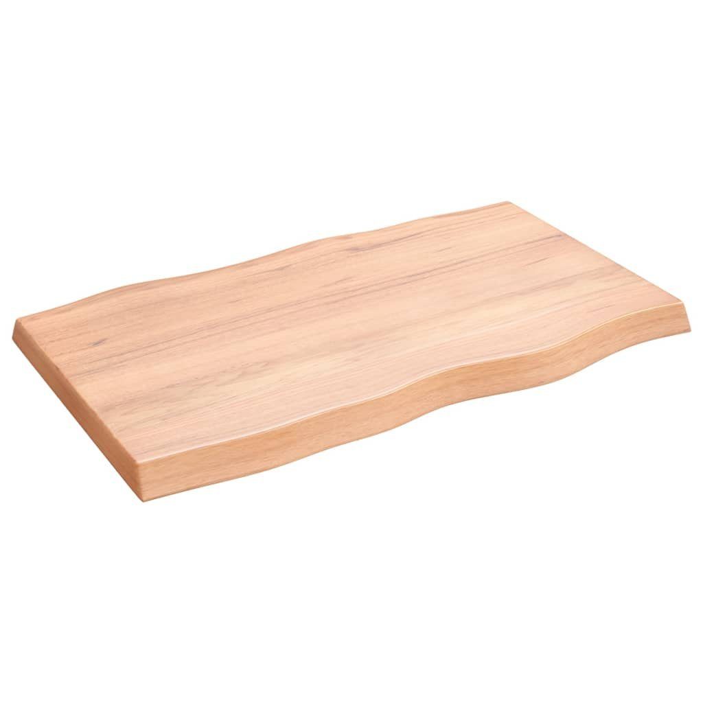 100x60x(2-6) Tischplatte Behandelt furnicato cm (1 St) Massivholz Baumkante