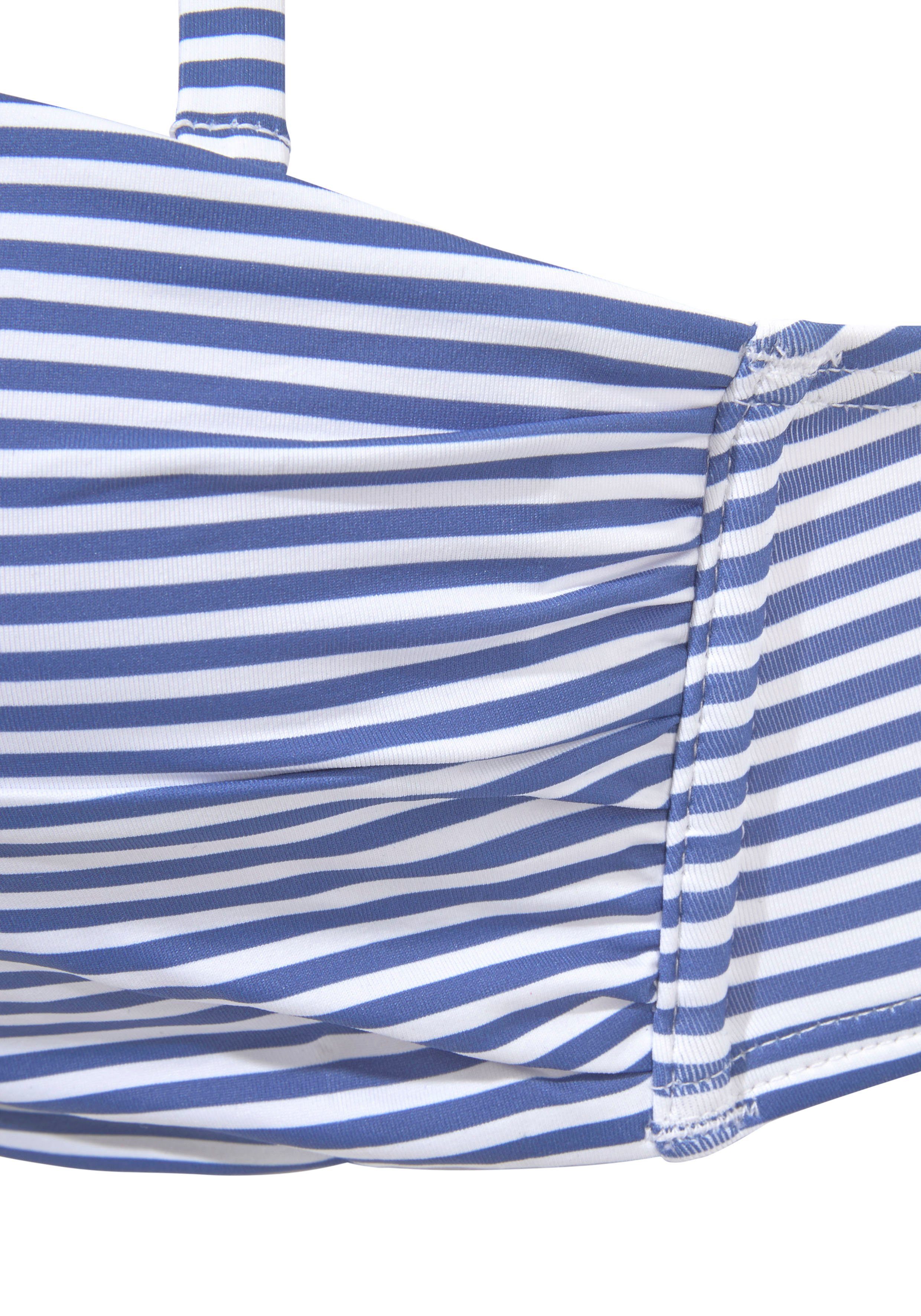 s.Oliver Bügel-Bandeau-Bikini in getwisteter Optik – Bild 4 von 5