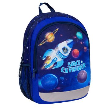 Belmil Rucksack Kindergartenrucksack "Space Explorer" für 3-6 Jährige Kinder Rucksack