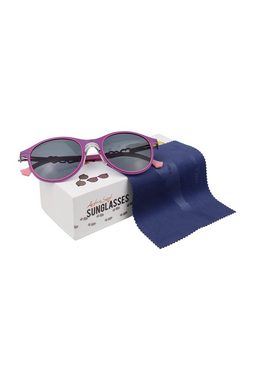 ActiveSol SUNGLASSES Sonnenbrille Kinder Sonnenbrille, Private Eyes, 3-8 Jahre pulverbeschichteter Metallrahmen, weiche Ohrenschoner, leicht 15g