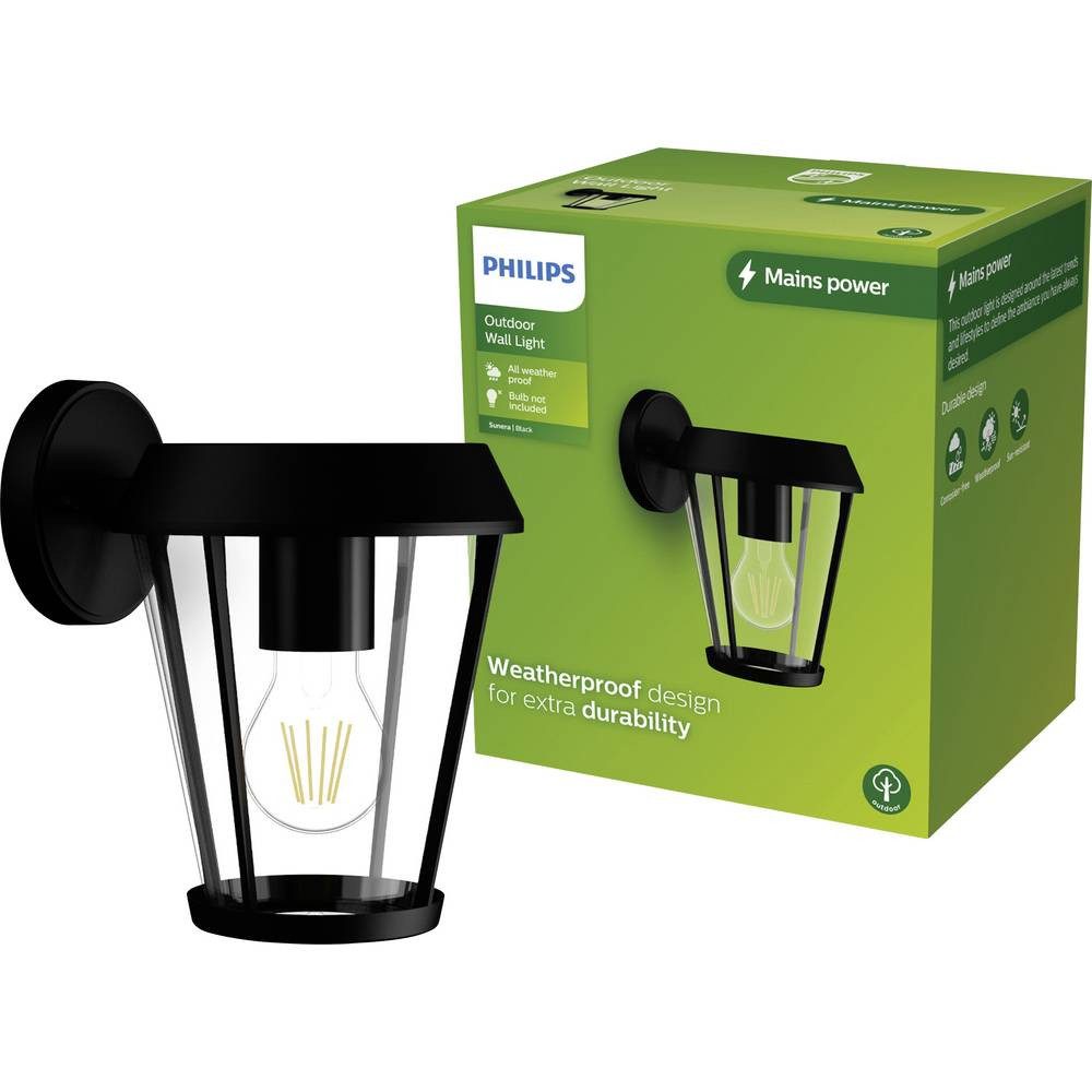 Philips Lighting Außen-Deckenleuchte Philips Outdoor Wandleuchte, max. 25W, exkl.
