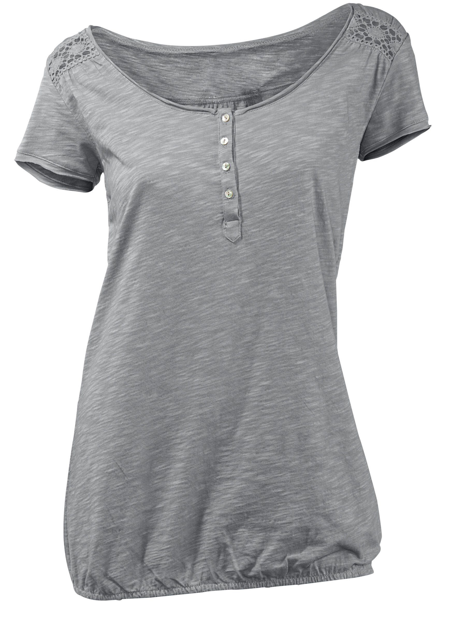 T-Shirt Rundhals-Shirt Kurzarm
