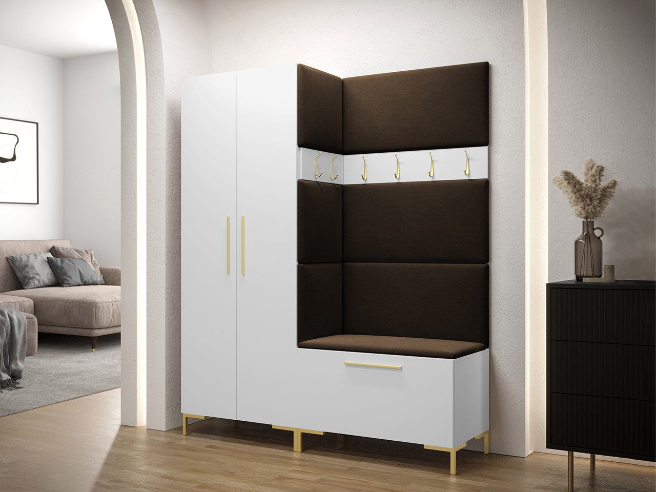 MIRJAN24 Garderoben-Set Zilion I, (Komplett-Set, Drehtürenschrank, günstig online kaufen