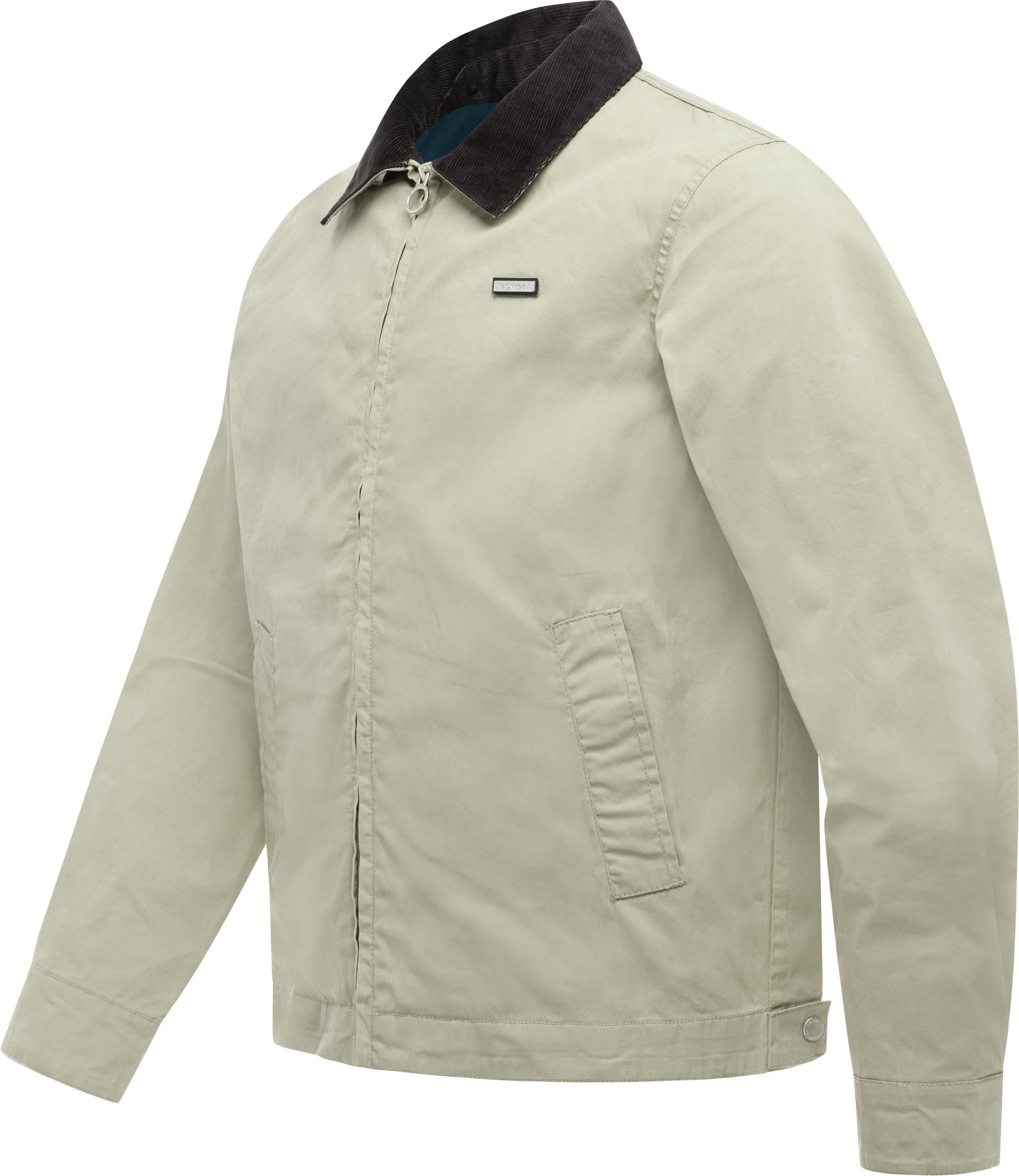 Ragwear Hemdjacke Hertan Vintage Leichte Herren Übergangsjacke mit Hemdkragen