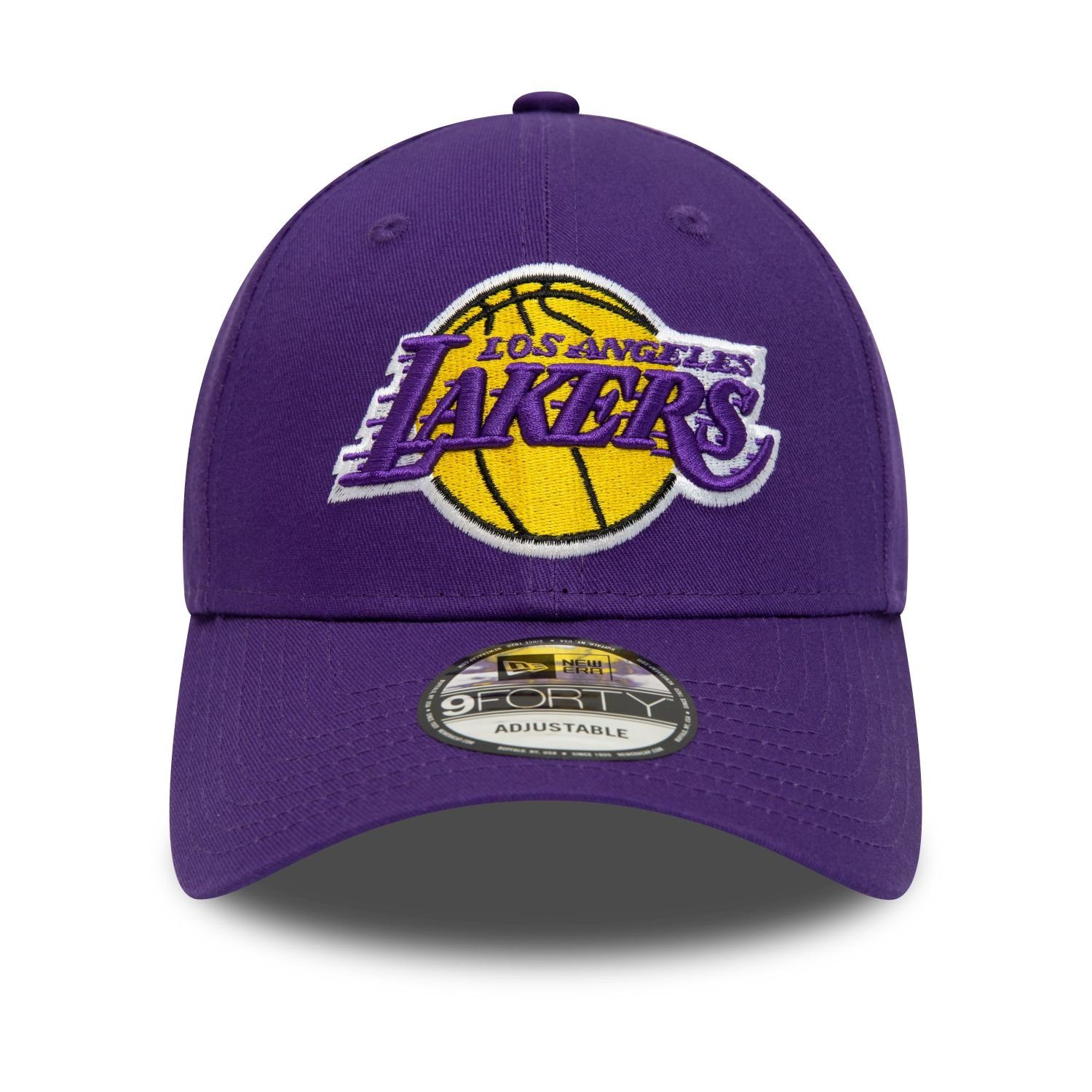New Era Baseball Cap 9Forty Strapback SIDE PATCH Los Angeles Lakers