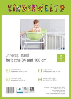 KiNDERWELT Babybadewanne Universalständer für Babywannen 84 /100cm