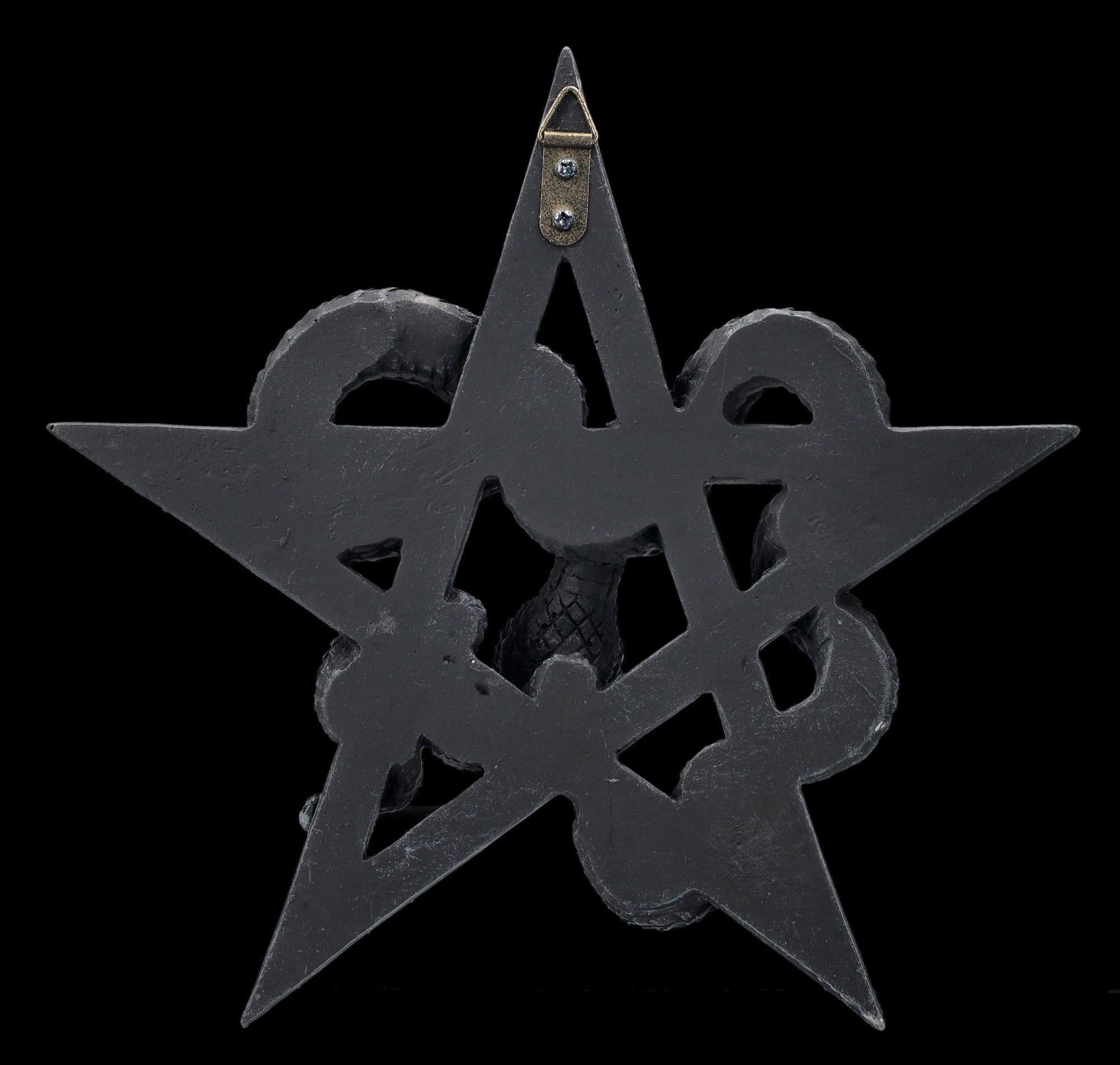 Schlangen - mit Dekoration Wanddekoobjekt Gothic Fantasy Pentagramm Shop Worship Figuren GmbH Serpents Wandrelief -