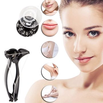 Montegoni Epilierer Gesichtshaarentferner,Fadenepilierer mit extra starken Fäden, Beauty-Epilierer, Beauty-Tools für Frauen, Gesichtshaarentfernung