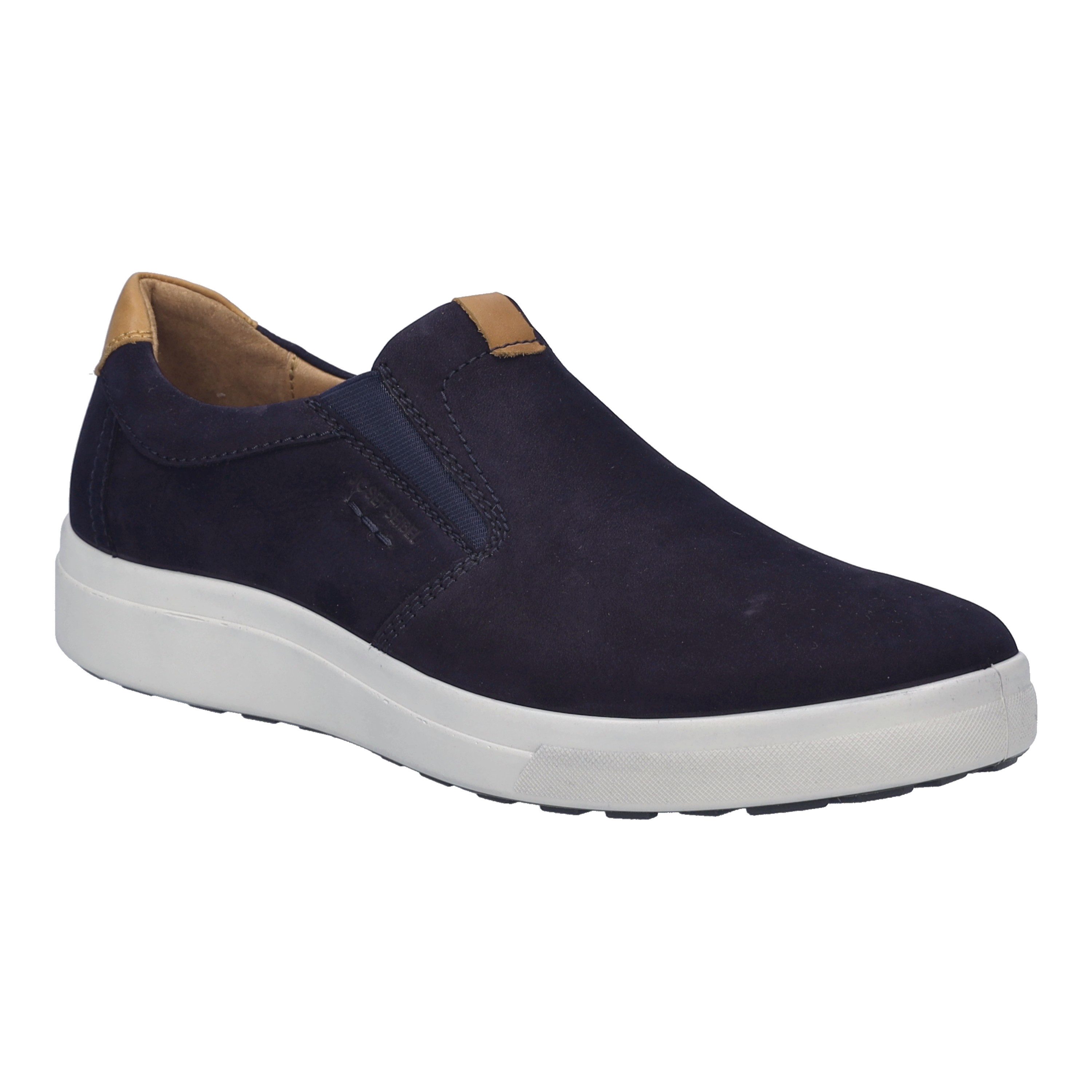 Josef Seibel Maddox 06 Slip-On Sneaker, Schlupfschuh, Freizeitschuh Slipper mit Stretcheinsätzen, G-Weite