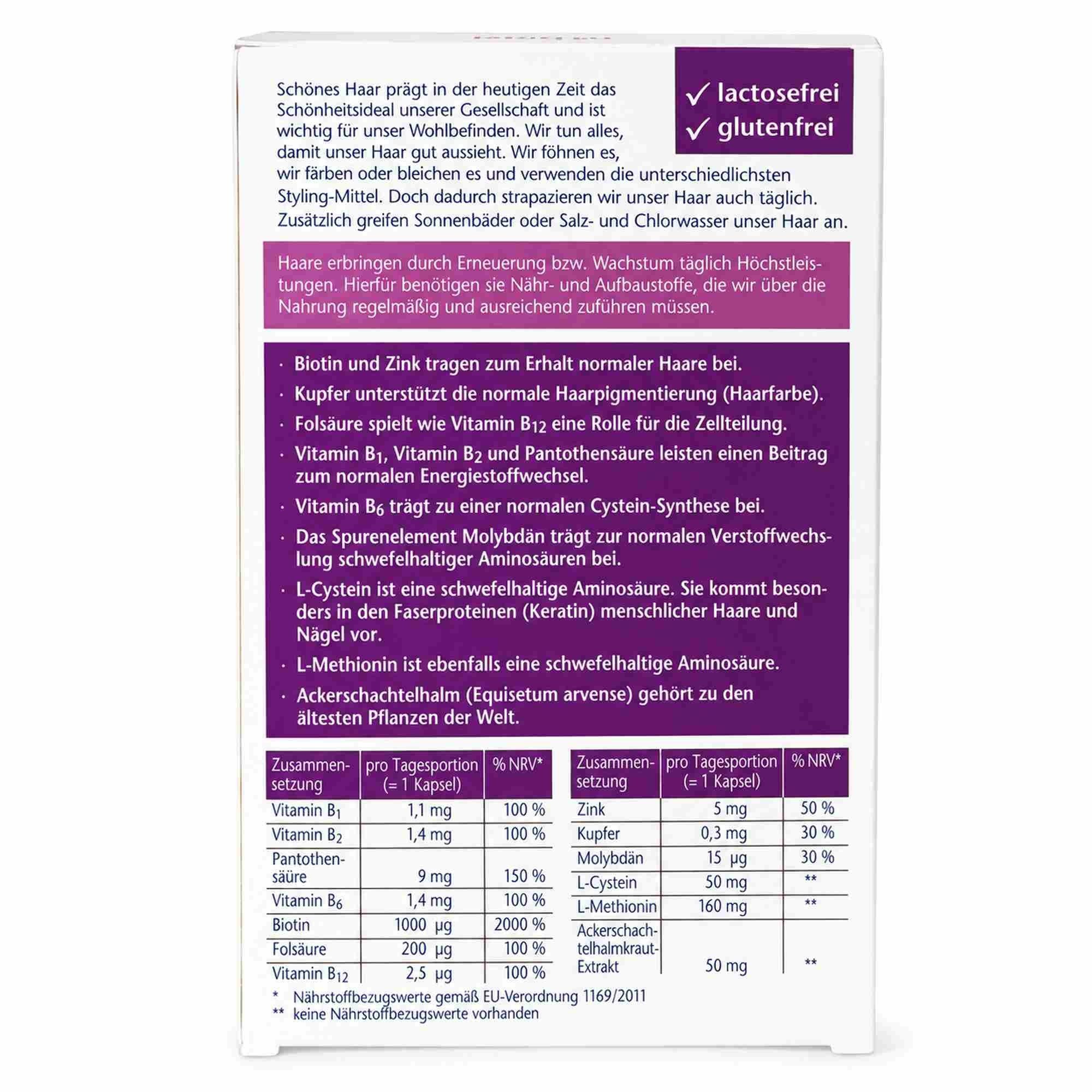 Queisser Pharma GmbH & Co. KG DOPPELHERZ Haar Intensiv+Biotin Kapseln Kapseln