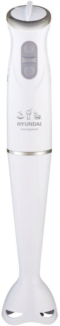 Hyundai Stabmixer HB983, 380 W, 3in1 (Hacken, Schlagen, Mixen), DC Motor, 600 ml, 2 Geschwindigkeiten