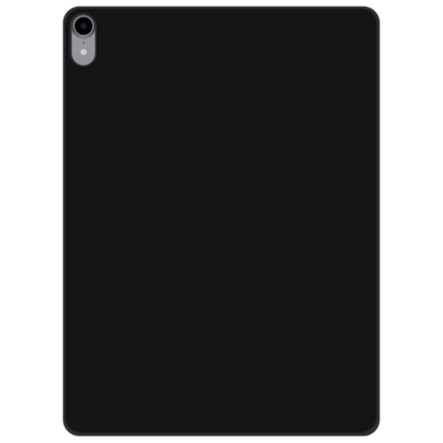 Macally Tablet-Hülle Schutz-Hülle Ständer Smart Tasche Cover Etui 28 cm (11 Zoll), für Apple iPad Pro 11" 2018, mit Befestigung für Apple Pencil