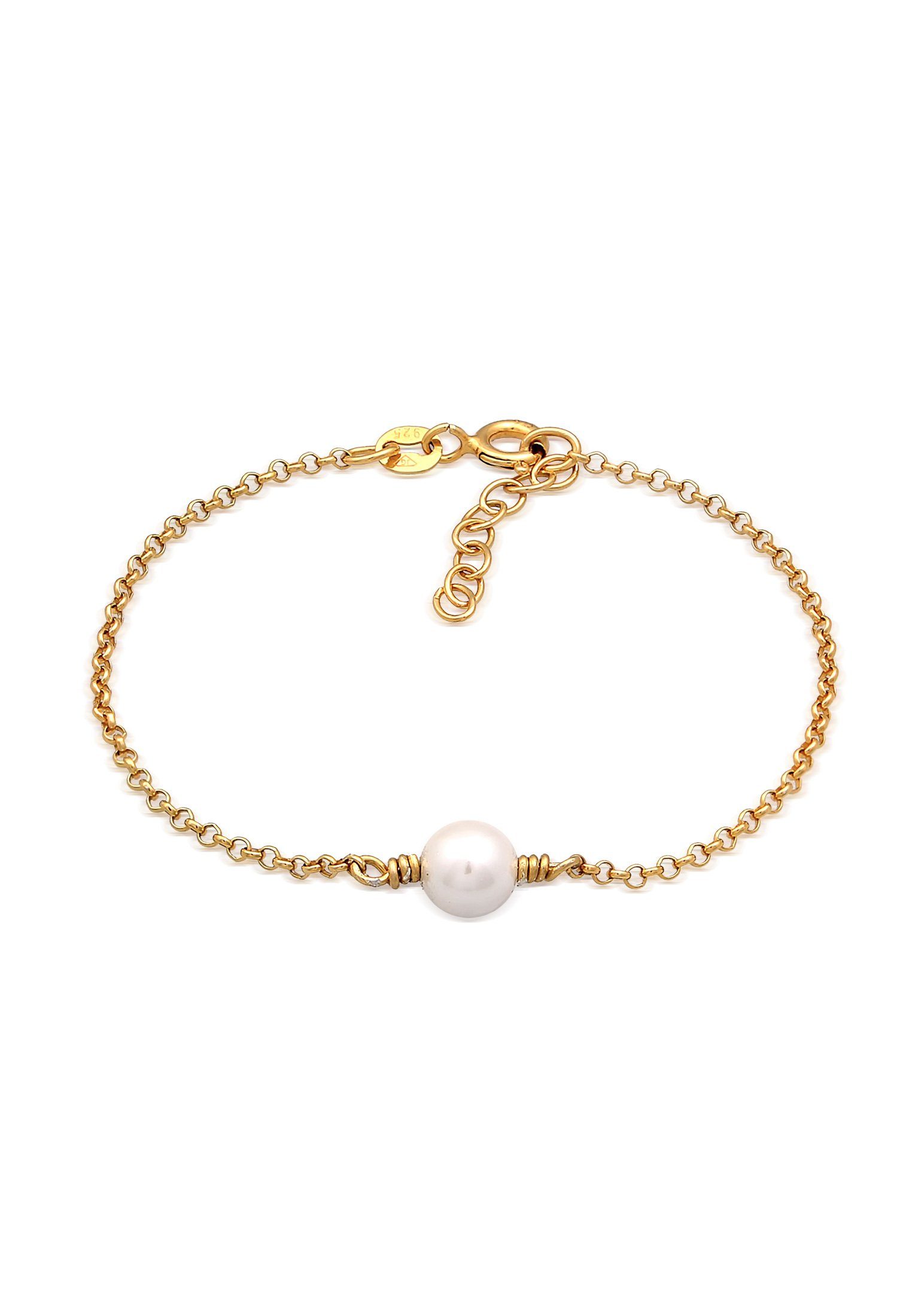 Armband Kinder Muschelkernperle Silber 925