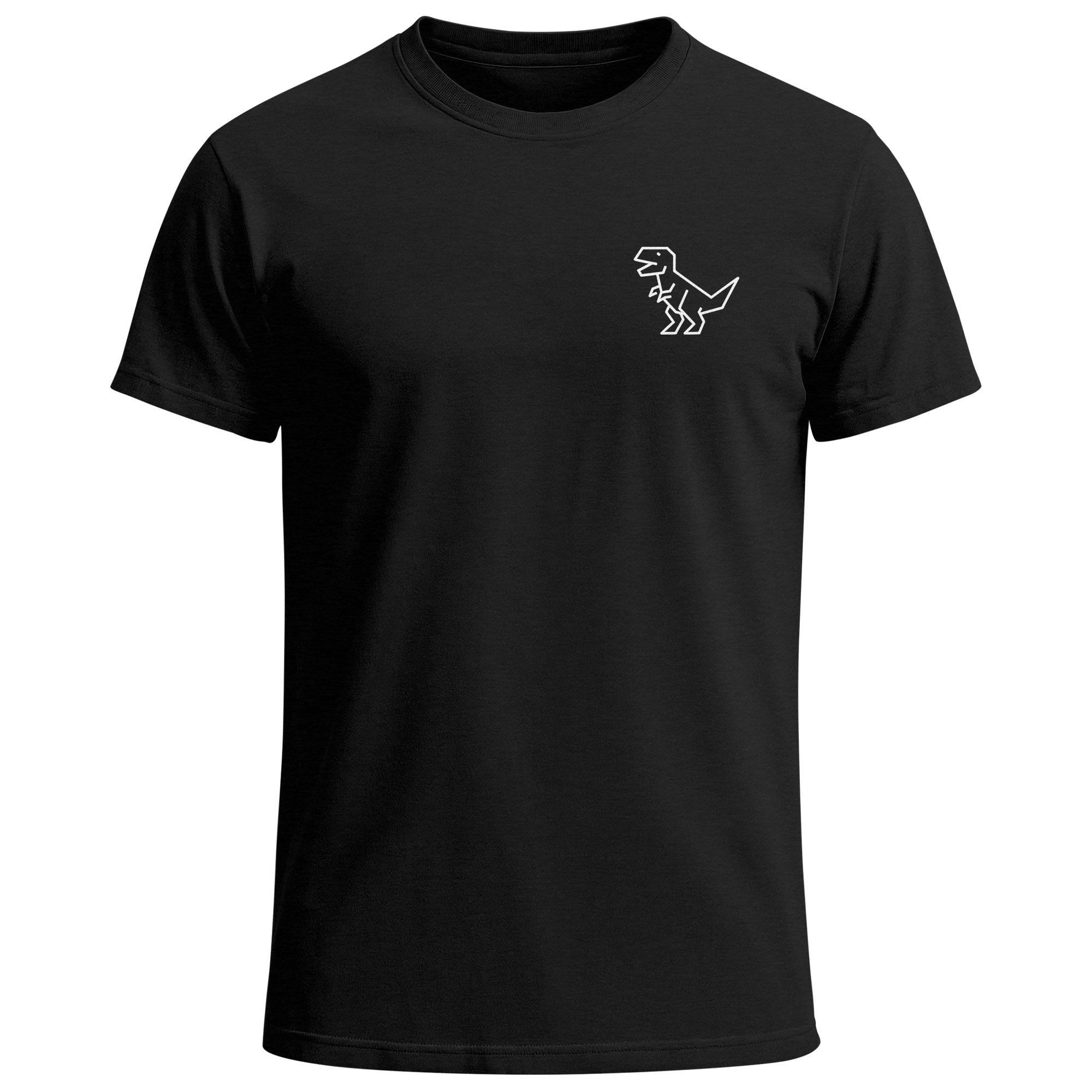 Neverless Print-Shirt Herren T-Shirt mit Dino Print – Lustiges T-Rex Logo a günstig online kaufen