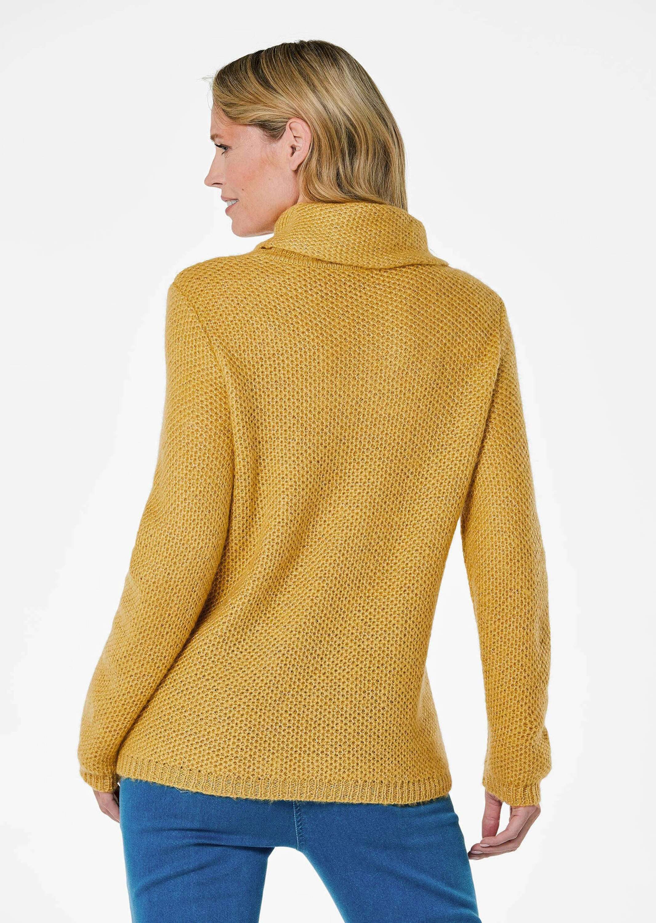 GOLDNER Strickpullover Kurzgröße: