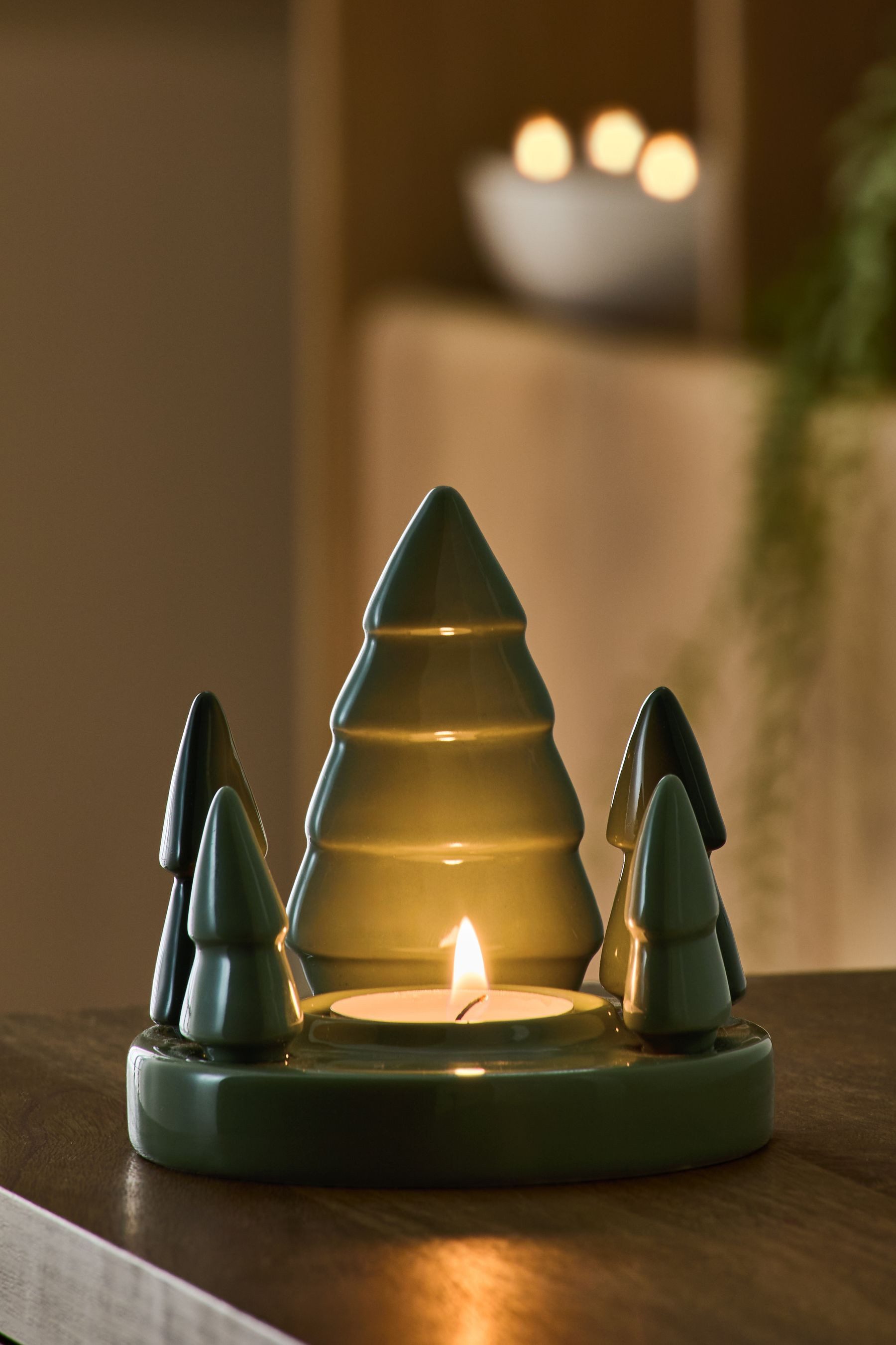 Next Teelichthalter Weihnachtlicher Teelichthalter, Weihnachtsbaum günstig online kaufen